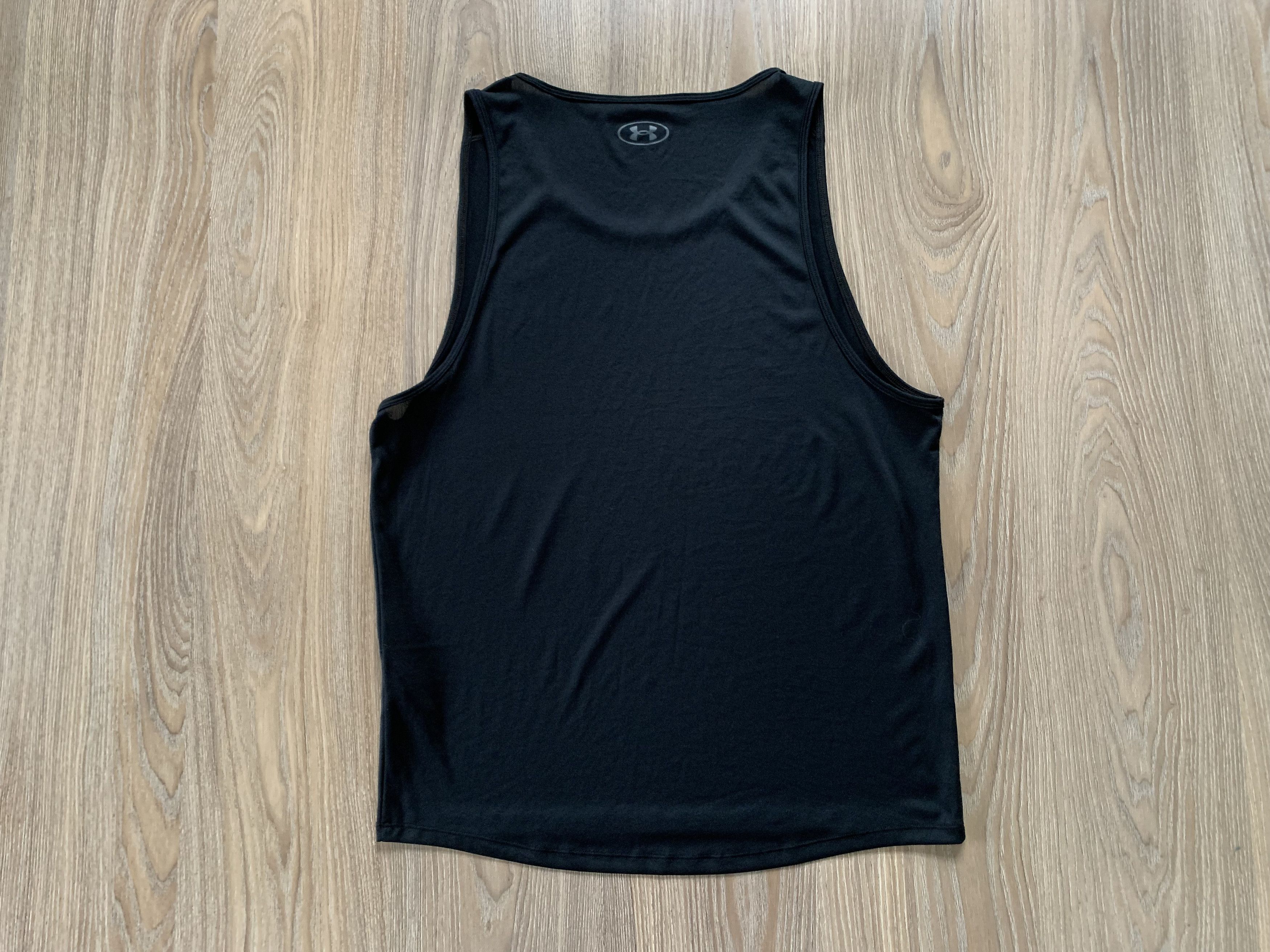 Under Armour Under Armour Mens Black Training Sleeveless Tank Top Size US L / EU 52-54 / 3 - 3 Thumbnail