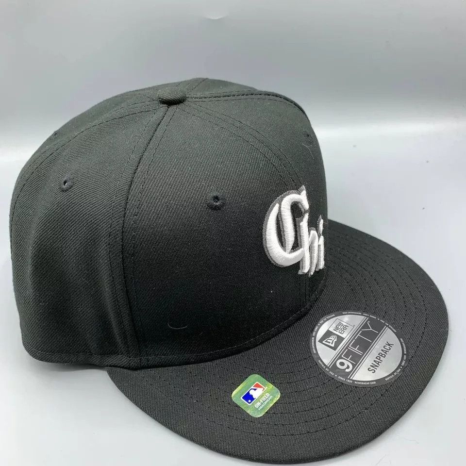 New Era Chicago White Sox Hat Men 9Fifty New Era MLB Snap Back Cap Size ONE SIZE - 6 Thumbnail