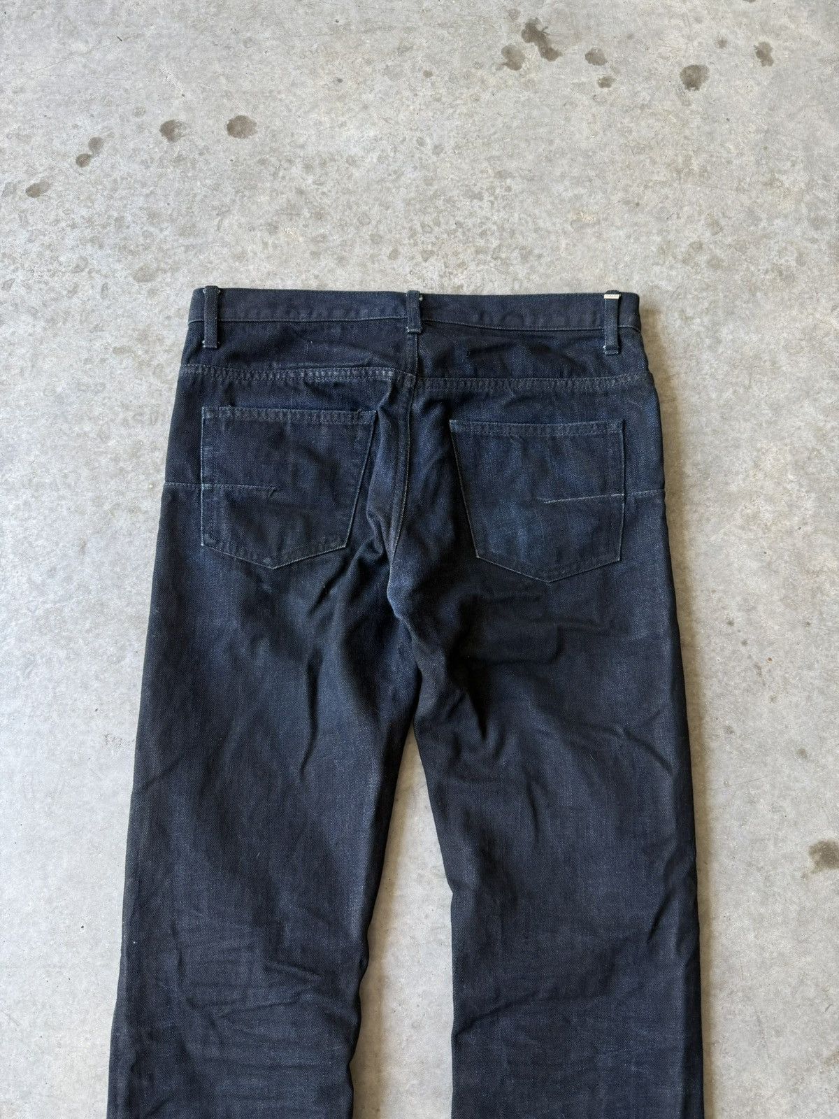 Dior Dior Homme AW08 Indigo Black Coated Denim Size US 28 / EU 44 - 9 Thumbnail