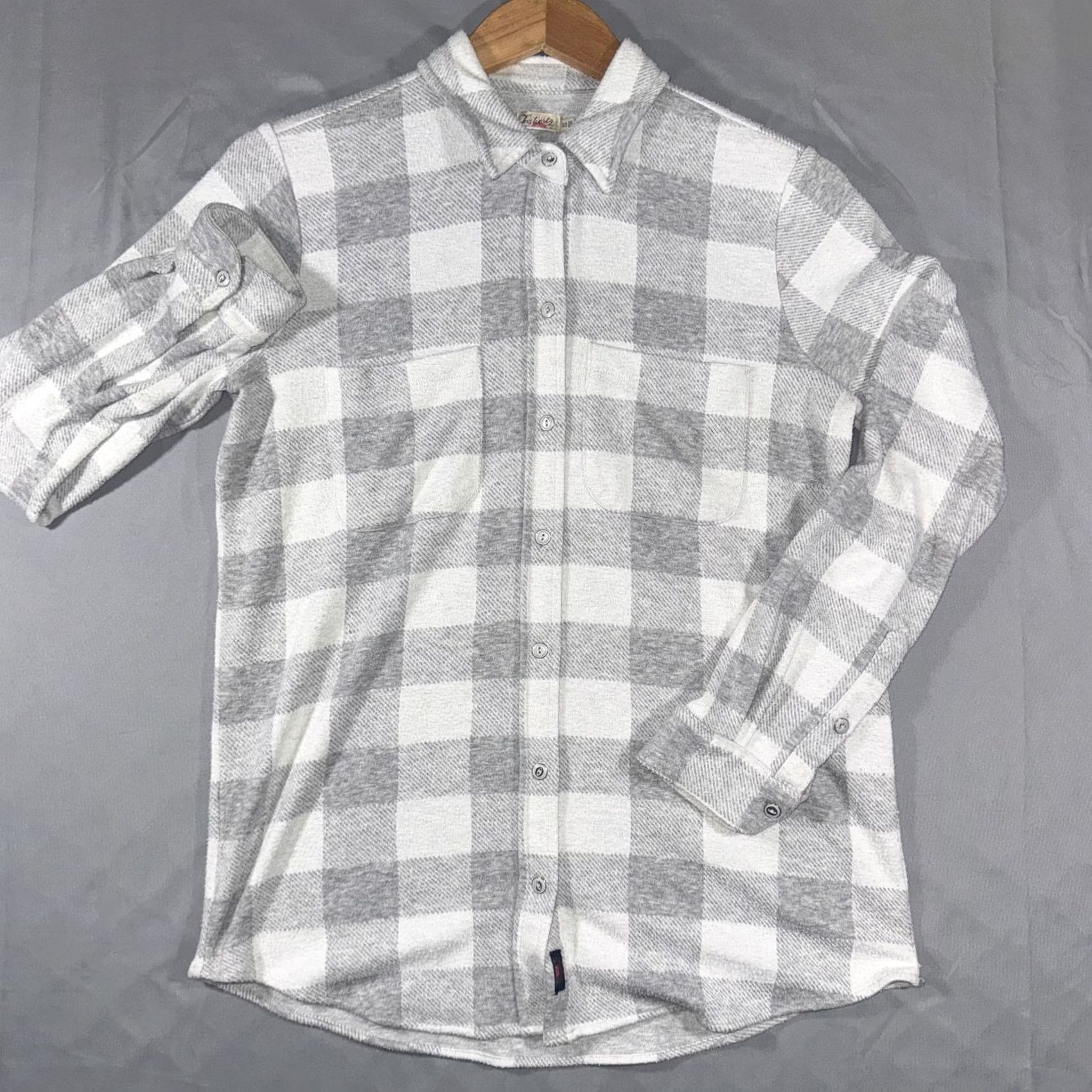 Faherty Faherty Shirt Women's XS Plaid Flannel Long Sleeve Button Front Stretch Casual Size XS / US 0-2 / IT 36-38 - 2 Thumbnail