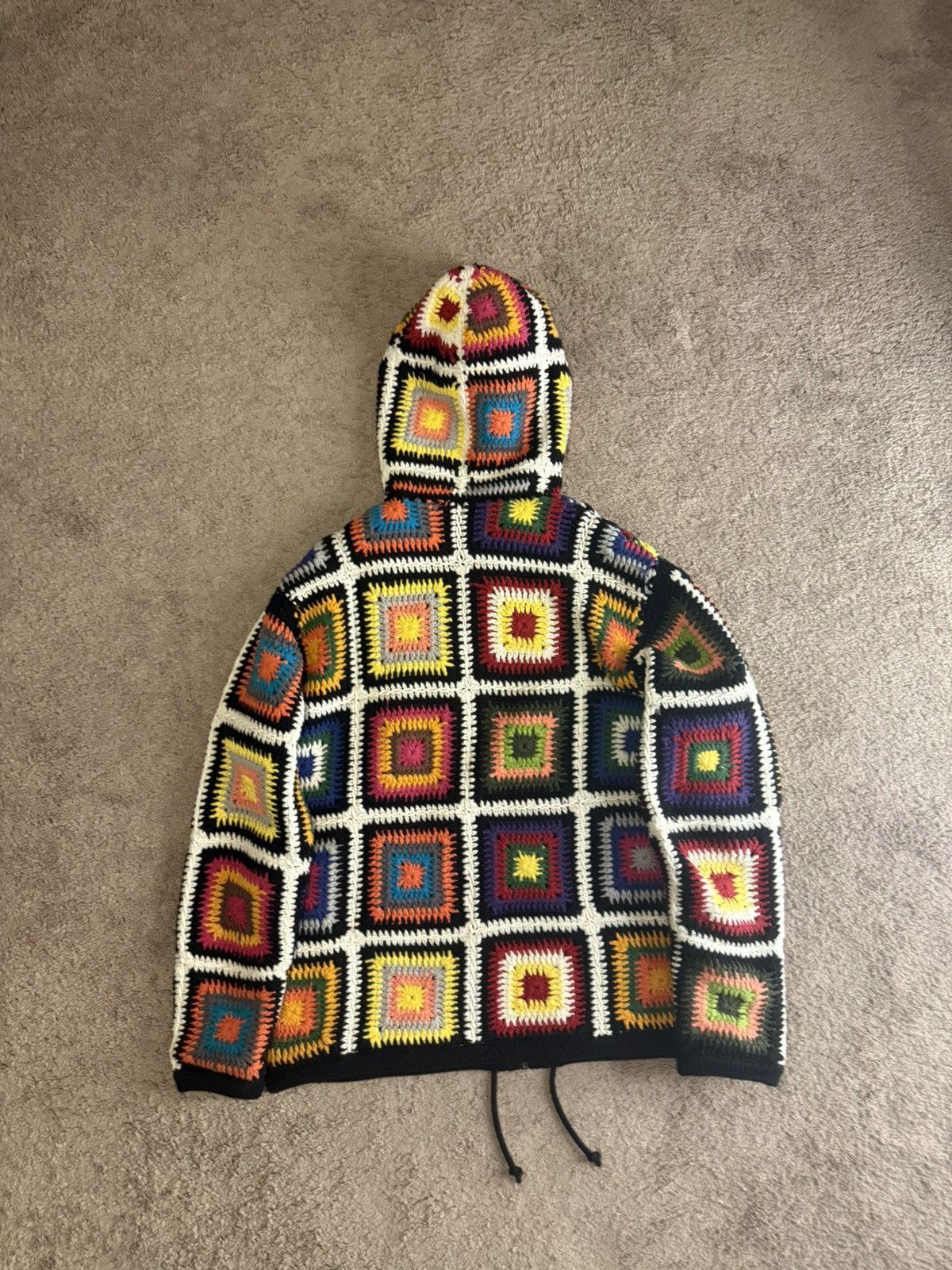 Supreme Supreme FW20 Crotchet Knit Hoodie Size US L / EU 52-54 / 3 - 2 Thumbnail