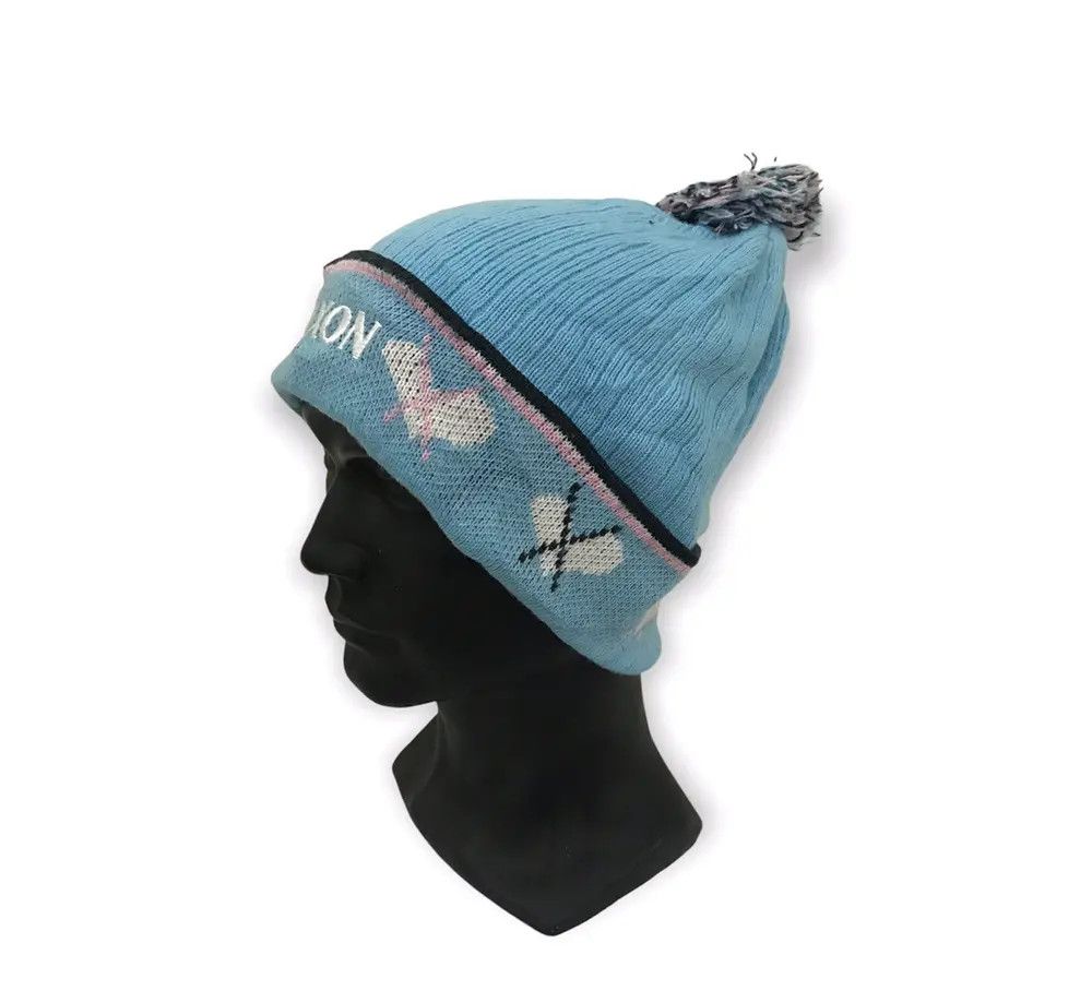 Vintage Srixon Spellout Beanie Hat Size ONE SIZE - 2 Thumbnail