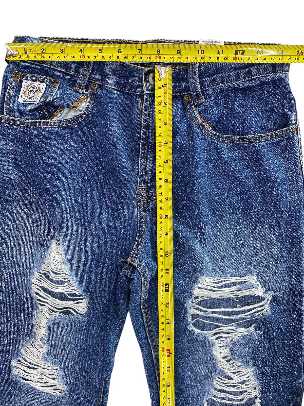 CINCH CINCH Distressed Ripped Style Straight Fit Jeans Size US 29 - 8 Thumbnail