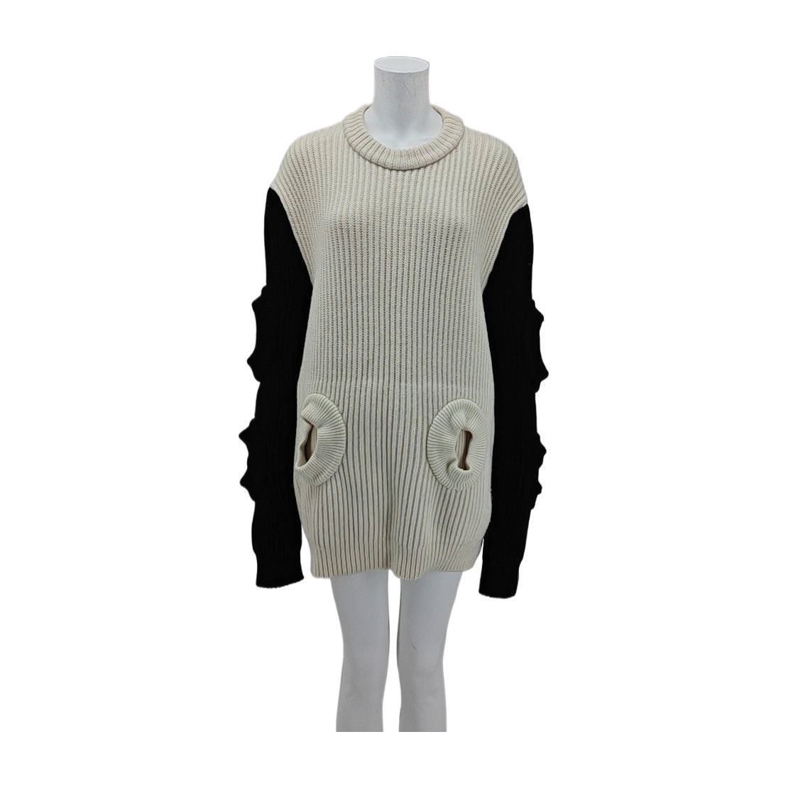 Louis Vuitton Louis Vuitton Ribbed Knit Wool Sweater Size M Size M / US 6-8 / IT 42-44 - 1 Thumbnail