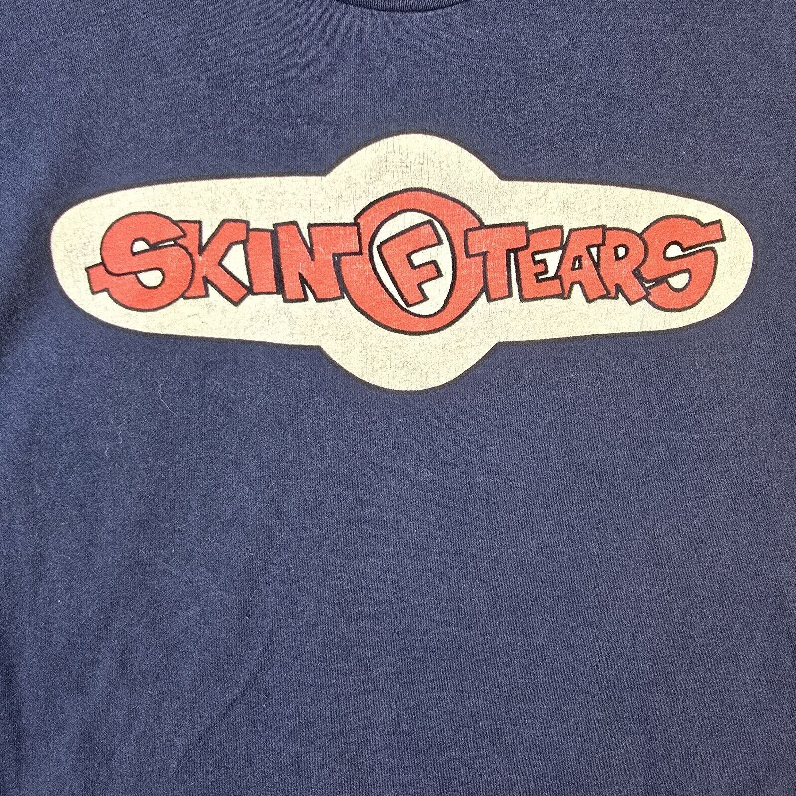 Fruit Of The Loom Vintage 90s Skin Of Tears Blinded Punk Band Shirt XL RARE Size US XL / EU 56 / 4 - 4 Thumbnail