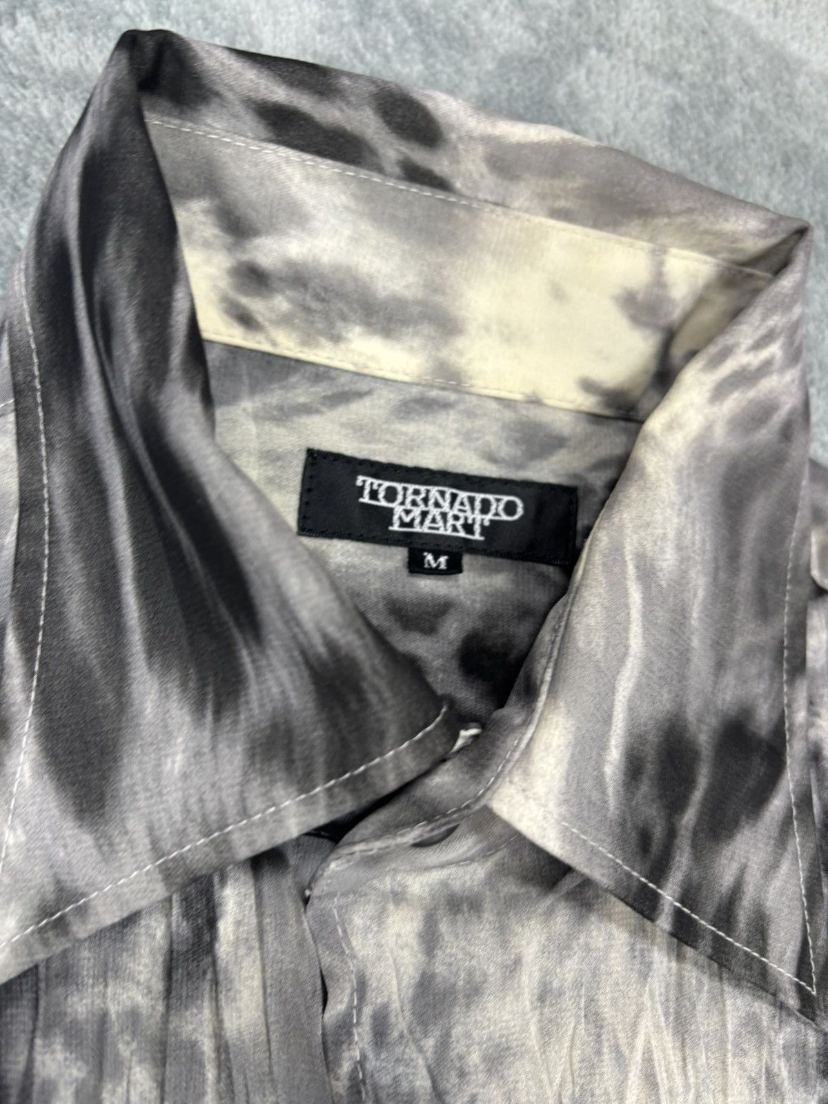 Tornado Mart Tornado Mart Leopard Pleated Wrinkle Size US M / EU 48-50 / 2 - 3 Thumbnail