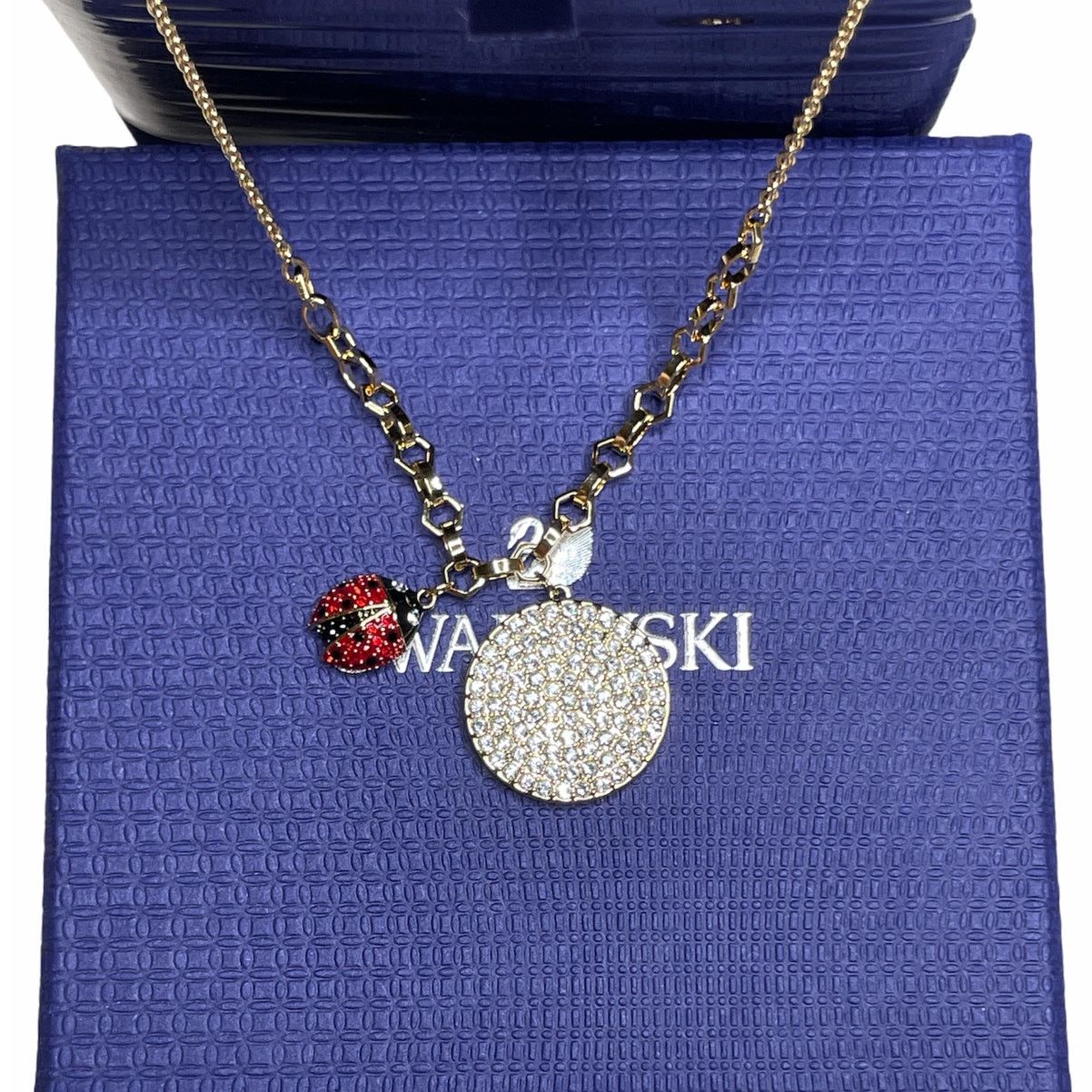 Swarovski Swarovski Lisabel Gold Tone Crystal Ladybug Necklace Size ONE SIZE - 6 Thumbnail