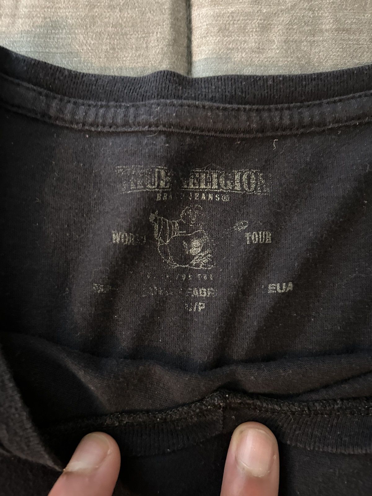 True Religion × Vintage True Religion Vintage V-Neck tee Size US S / EU 44-46 / 1 - 3 Thumbnail