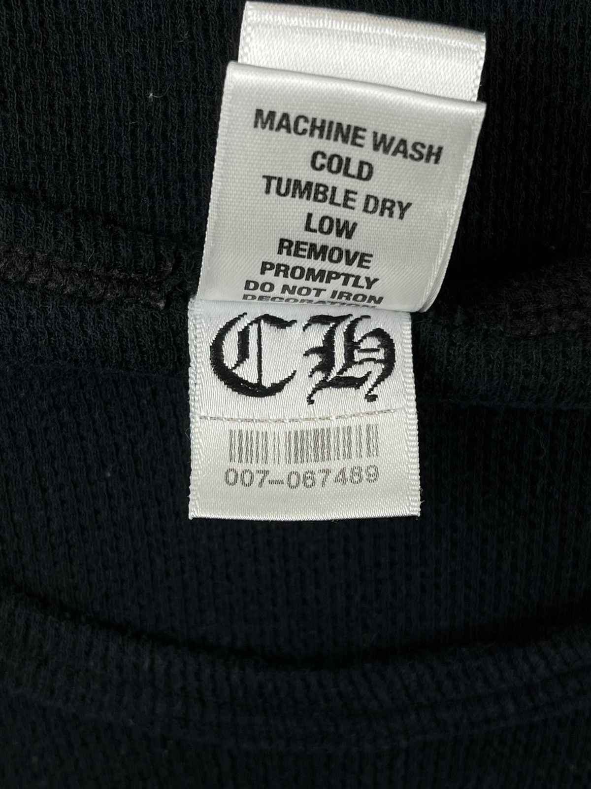 Chrome Hearts Chrome Hearts Made In Hollywood Thermal Longsleeve Tshirt Size US S / EU 44-46 / 1 - 8 Thumbnail