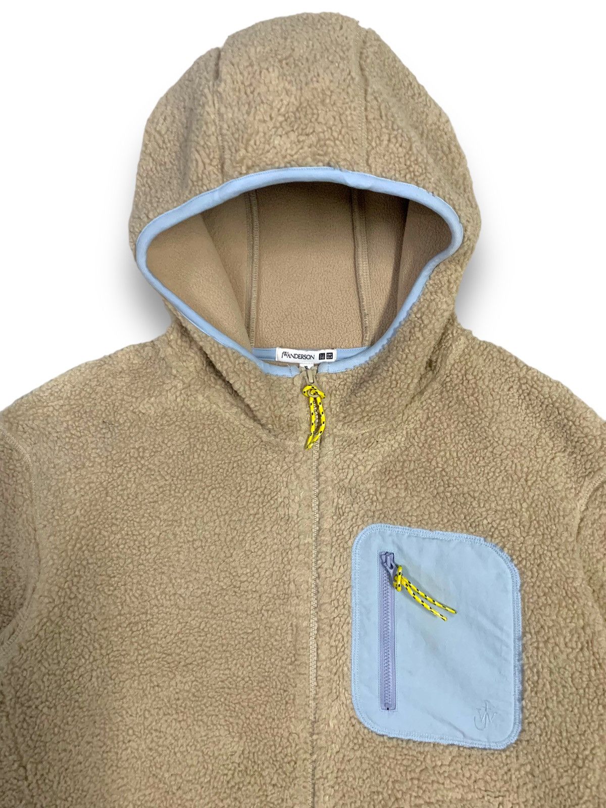 JW Anderson × Uniqlo Vintage JW Anderson x Uniqlo Retro X Deep Pile Fleece Jacket Size US L / EU 52-54 / 3 - 5 Thumbnail