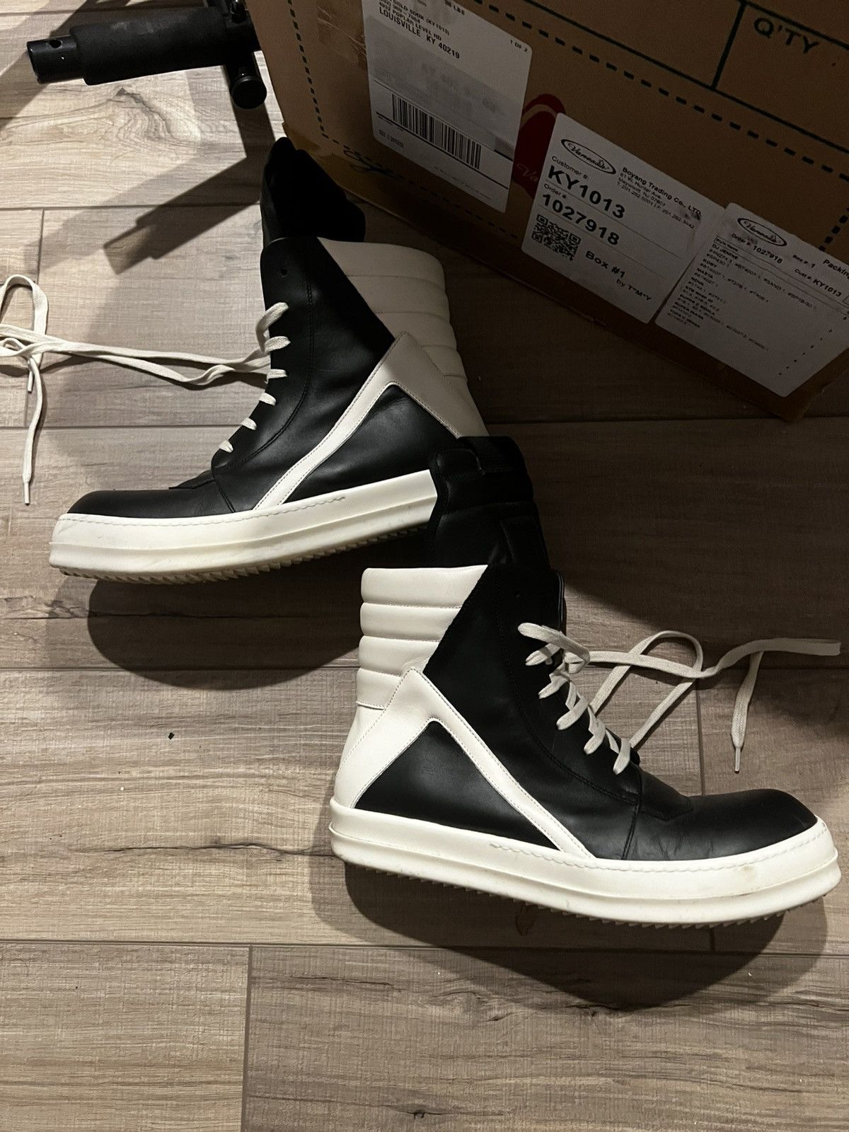 Rick Owens geobasket ヴィンテージ RICK OWENS - SHOES - Rick Owens