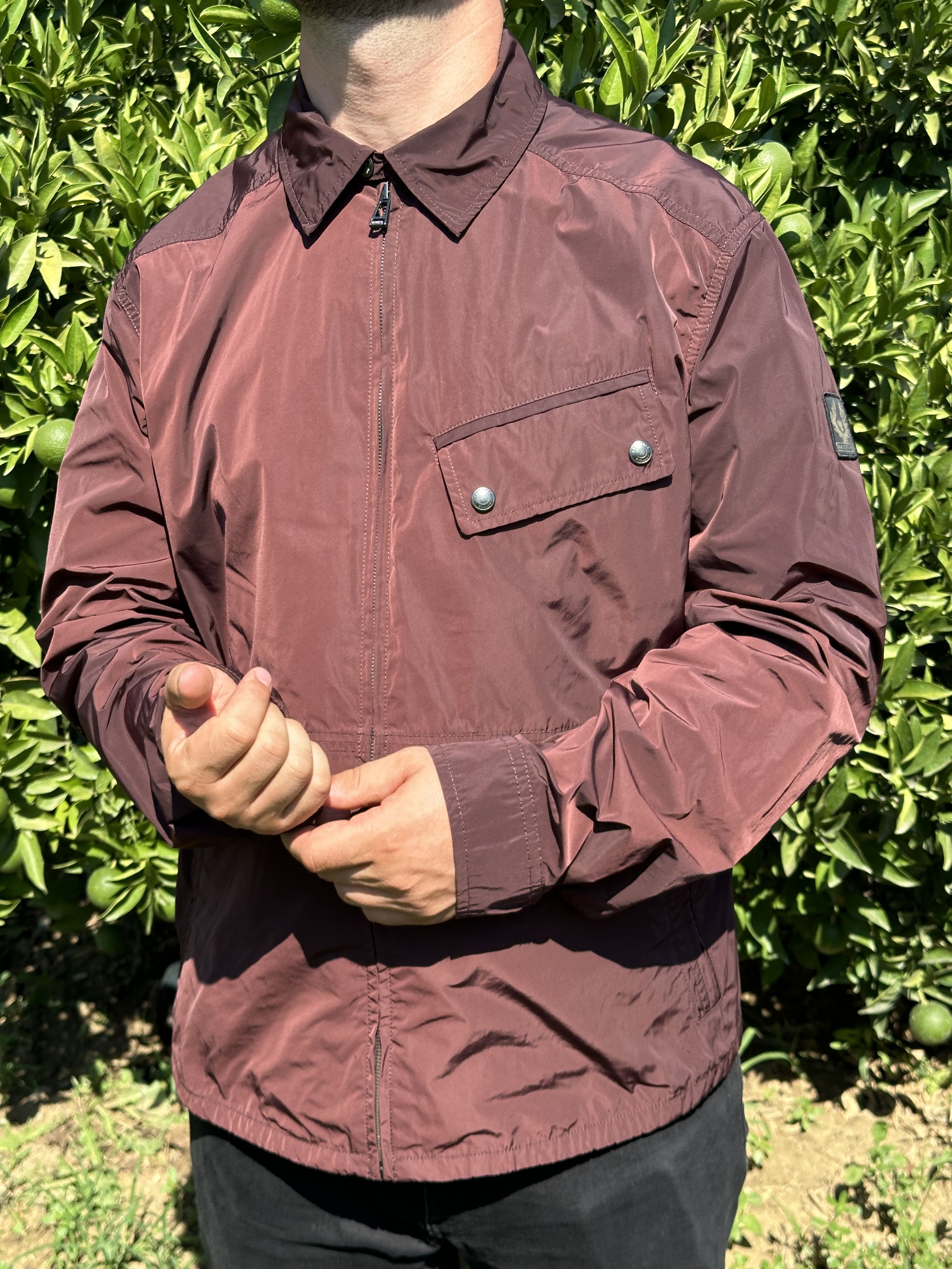 Belstaff Belstaff Light 2023 Bomber Aviator Metallic Cherry Size 2XL Size US XXL / EU 58 / 5 - 1 Thumbnail
