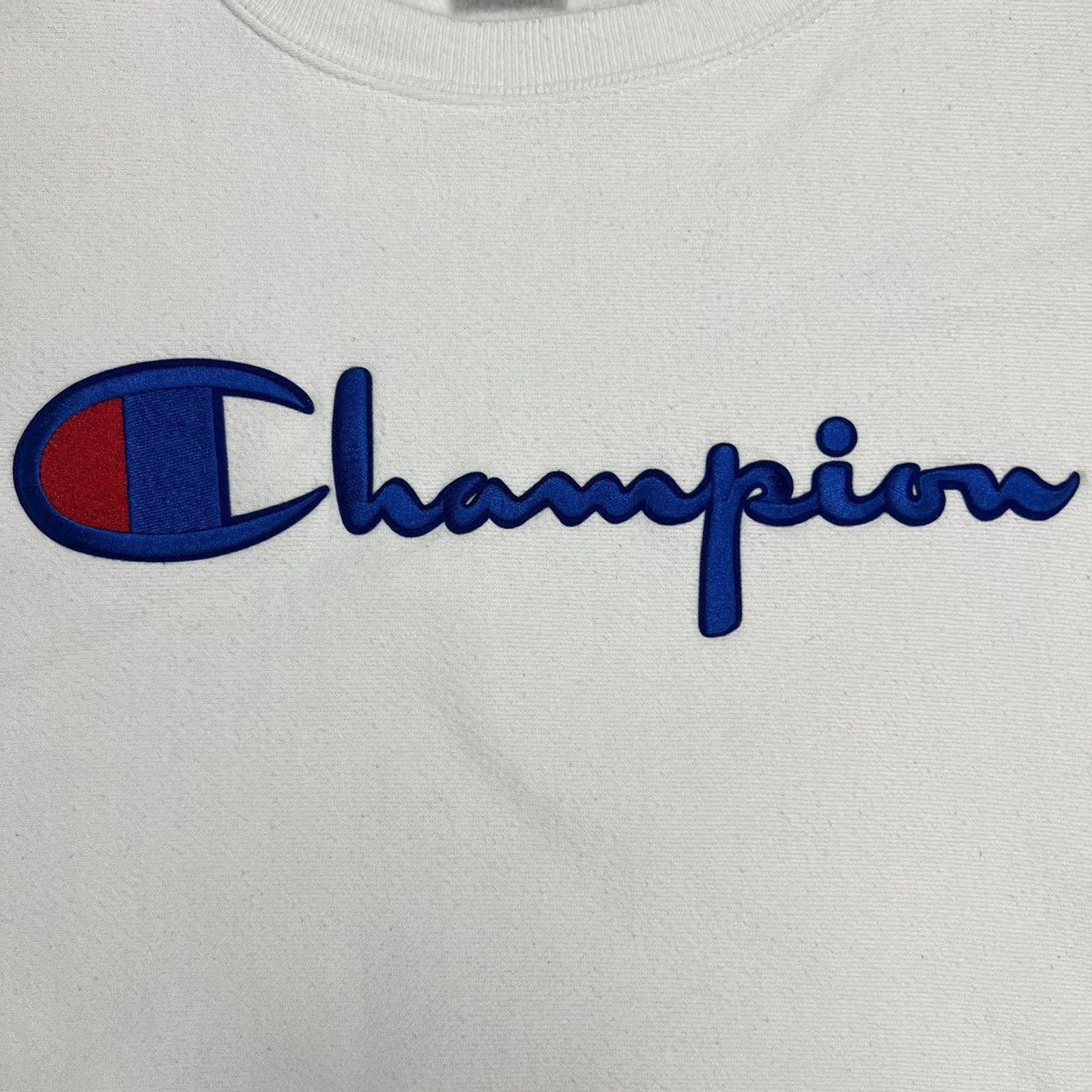 Champion × Vintage Champion Sweatshirt Large Reverse Weave Script Spell Out Size US L / EU 52-54 / 3 - 2 Thumbnail
