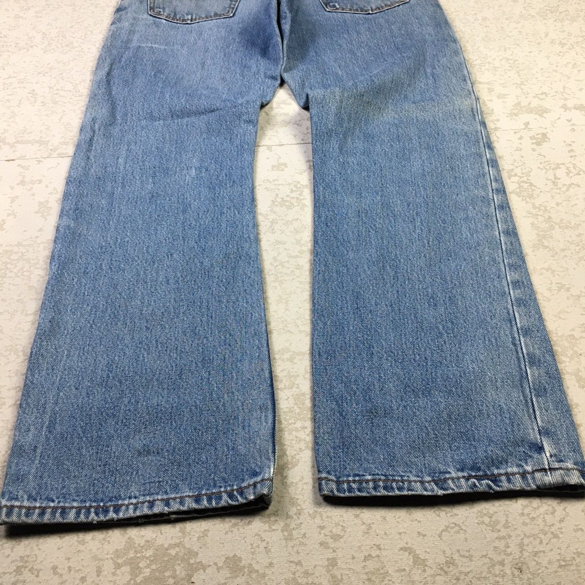 Levi's × Vintage Levis 517 Light Blue Washed Vintage Style Jeans Size US 34 / EU 50 - 4 Thumbnail