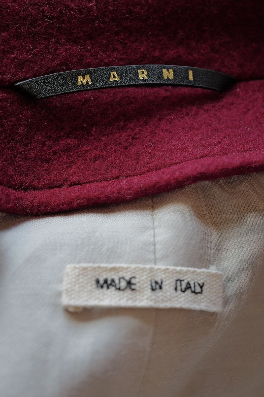 Marni Marni Felted Wool Overcoat Size US M / EU 48-50 / 2 - 3 Thumbnail