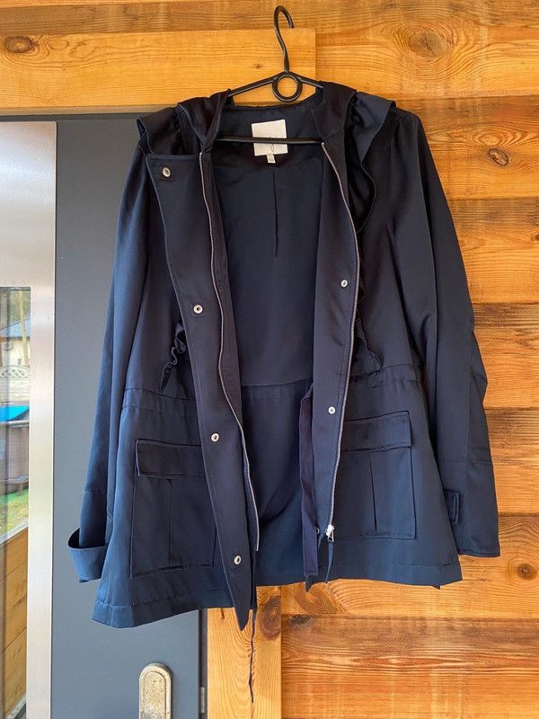 Joie Lightweight Jacket with Ruffles and Hood Size L / US 10 / IT 46 - 6 Thumbnail