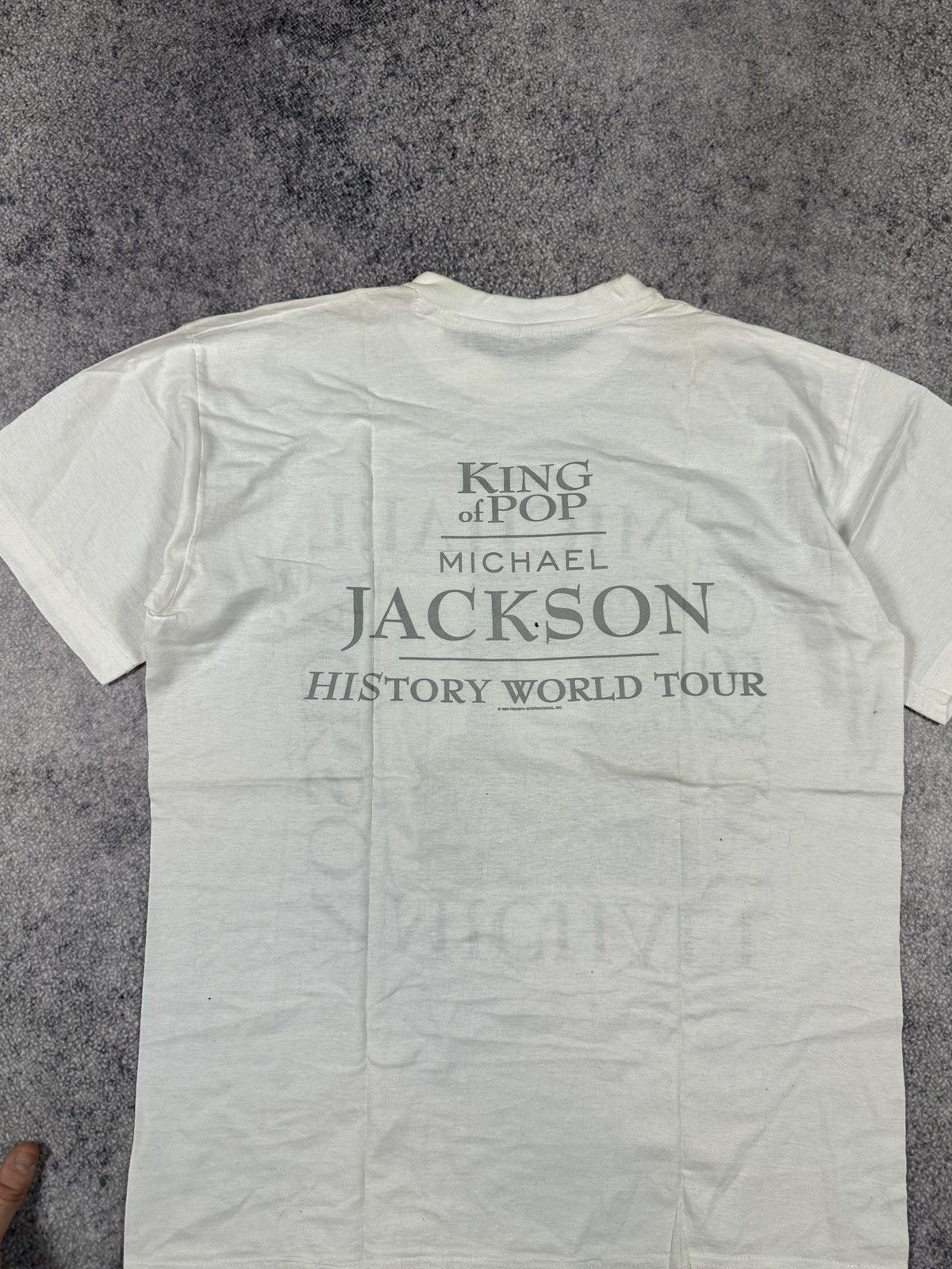 Michael Jackson Vintage Michael Jackson Logo T-Shirt 1996 Rare XL USA Casual Size US M / EU 48-50 / 2 - 4 Thumbnail