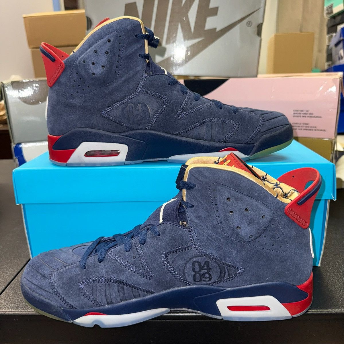 Jordan Brand × Nike Size 12 - Air Jordan 6 Retro 2019 Doernbecher - CI6293-416 Size US 12 / EU 45 - 2 Thumbnail