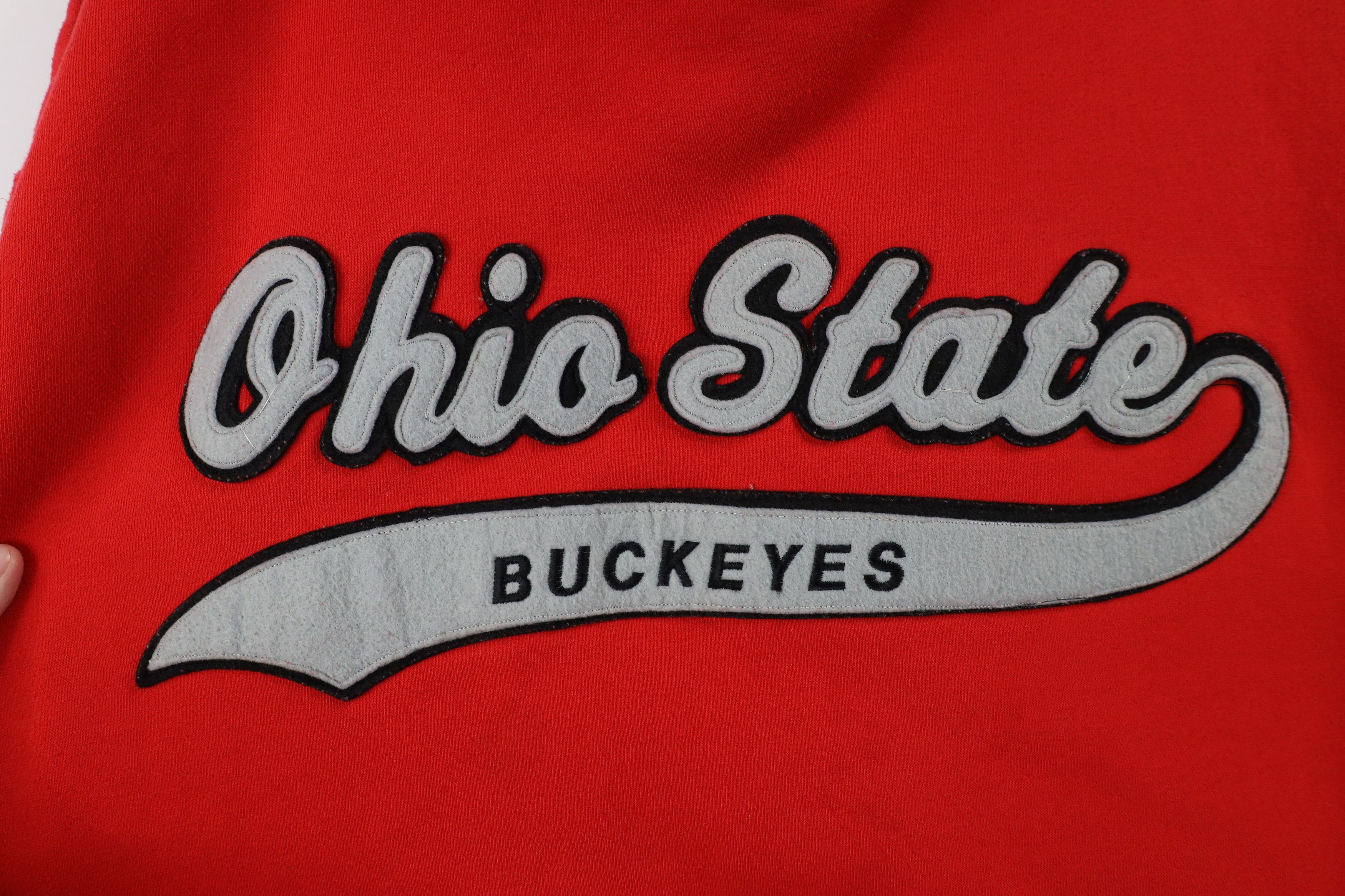 Starter × Vintage Vintage 90s Starter Script Ohio State University Hoodie Red Size US L / EU 52-54 / 3 - 12 Thumbnail
