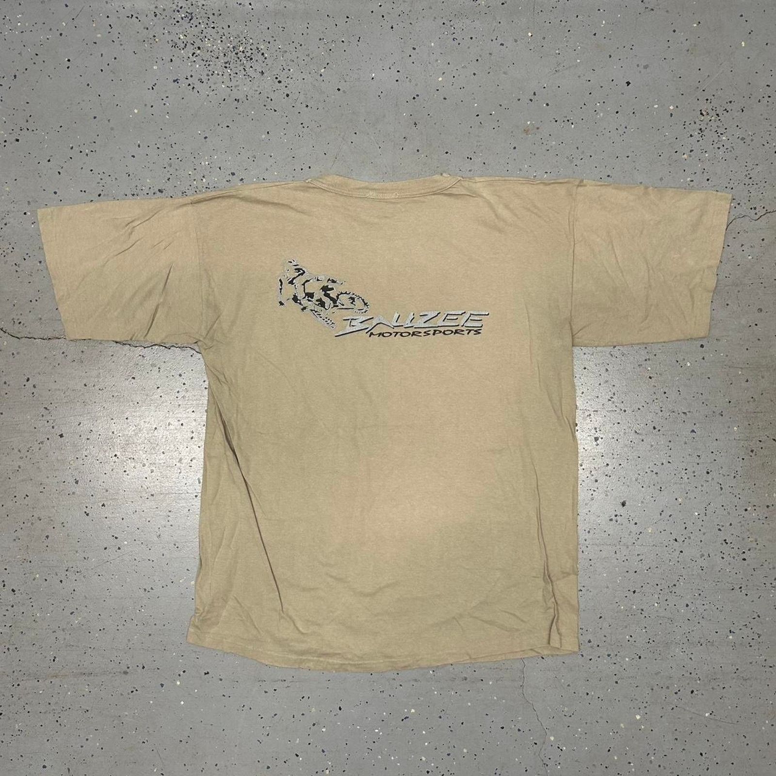 Other VTG Tan Balzee Motorsports T-shirt Size US XL / EU 56 / 4 - 1 Thumbnail