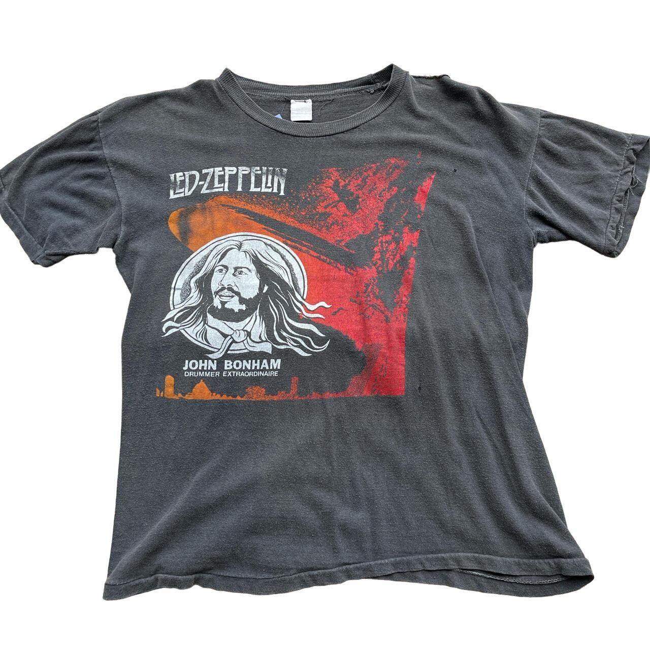 Vintage Vintage 70s Led Zeppelin x John Bingham Classic Rock tee Size US M / EU 48-50 / 2 - 1 Thumbnail