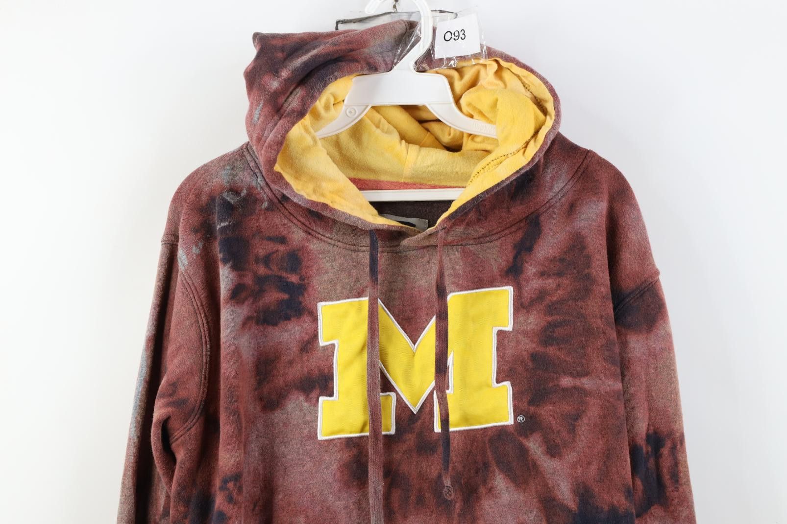 Vintage Vintage Acid University of Michigan Hoodie Sweatshirt Size XL / US 12-14 / IT 48-50 - 2 Thumbnail