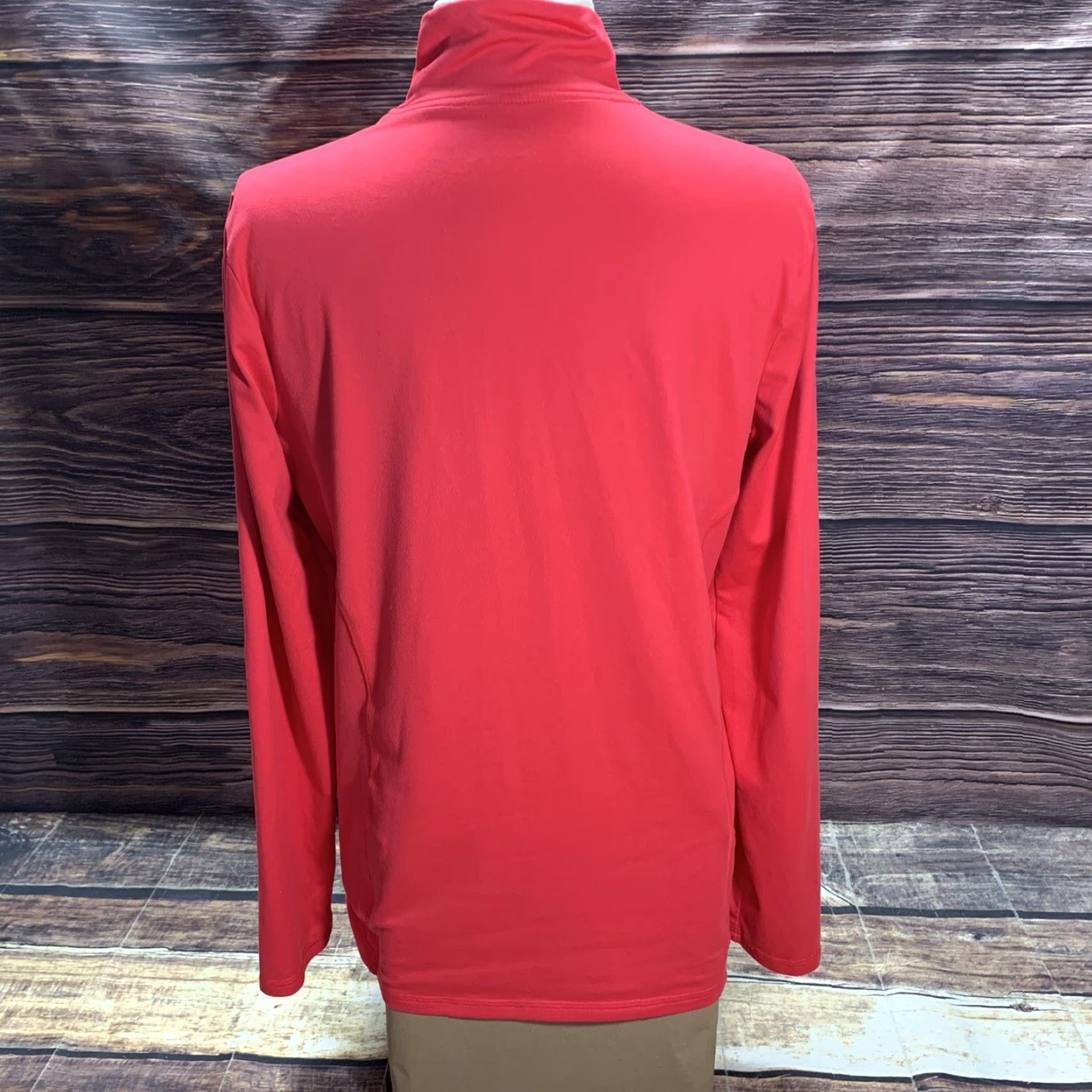 Champion Champion Shirt Womens Large Pink Long Sleeve Full Zip Pockets Running Active Size L / US 10 / IT 46 - 3 Thumbnail