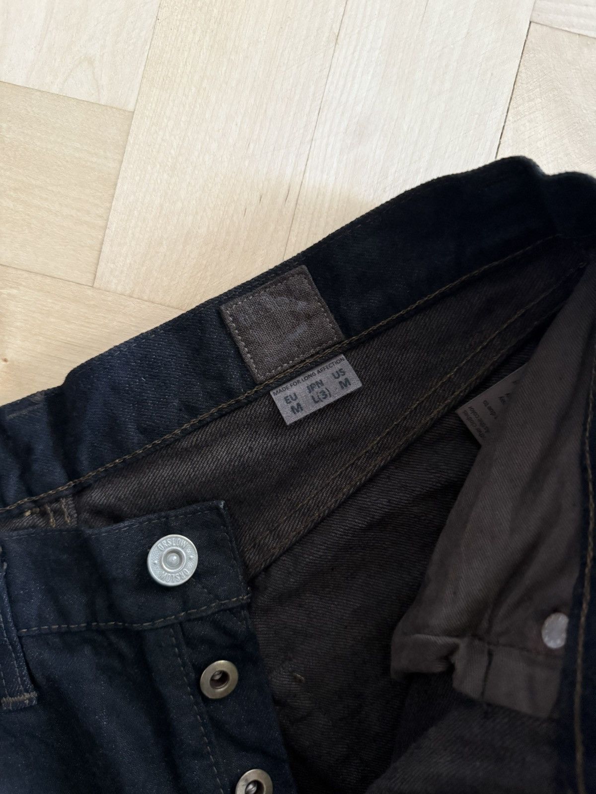 Evan Kinori × Orslow Evan Kinori x Orslow Wide Leg One Wash Mud Dye Size 32 Size US 32 / EU 48 - 5 Thumbnail