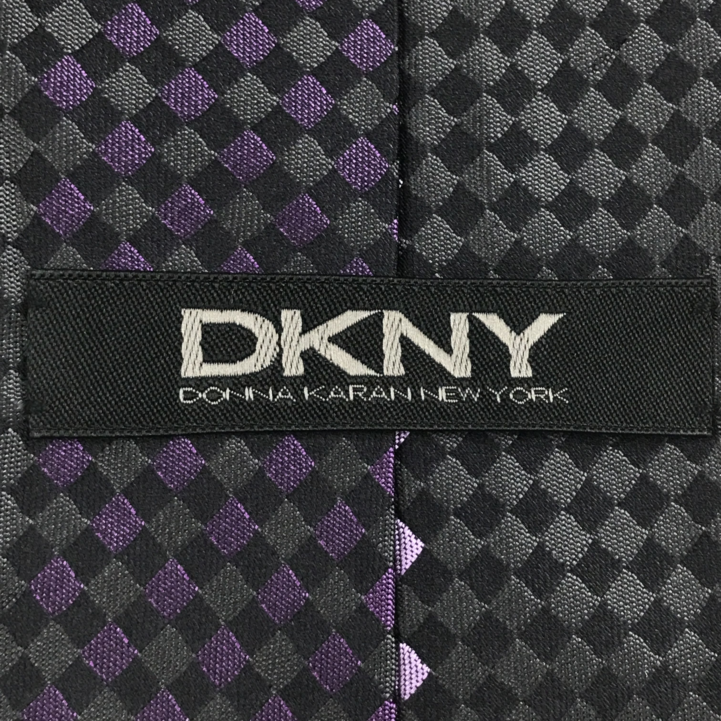 DKNY × Japanese Brand × Vintage Vintage DKNY Silk Necktie Size ONE SIZE - 8 Thumbnail