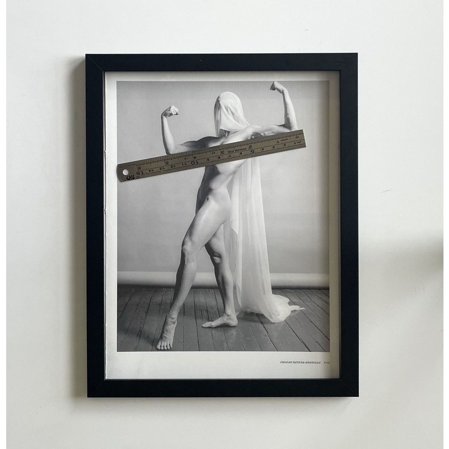 Chrome Hearts × Japanese Brand × Vintage Chrome Hearts Nude photo Poster framed 9x11 Size ONE SIZE - 1 Thumbnail