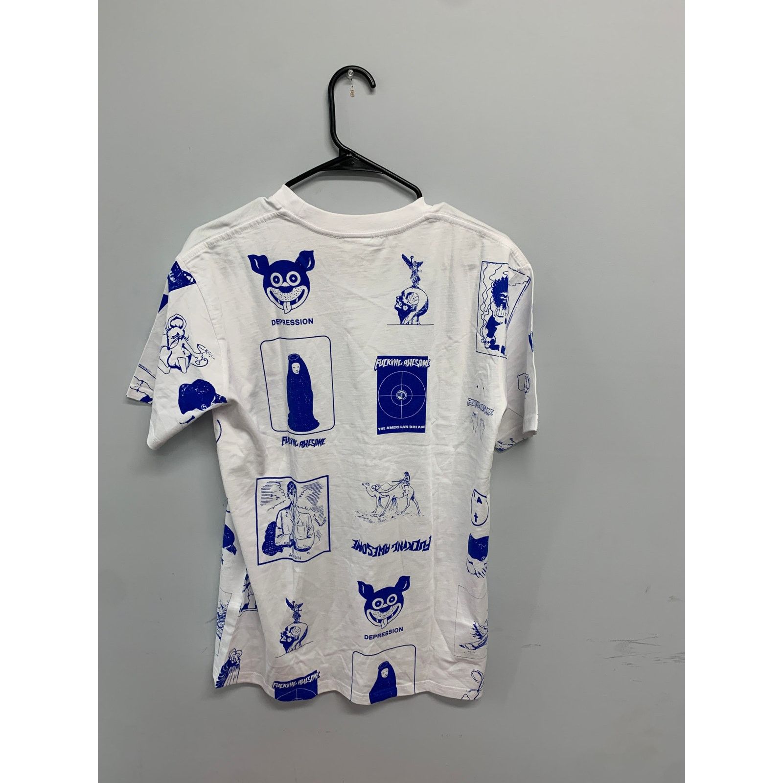 Fucking Awesome F*cking Awesome Depression White Tee Size Medium NEW S Size US M / EU 48-50 / 2 - 2 Thumbnail