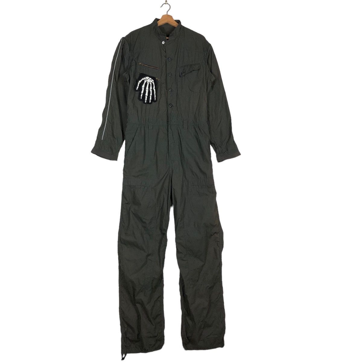 Japanese Brand 🔥90’s Rare Bondage Punk Design Overall PPFM Japan Size US 36 / EU 52 - 2 Thumbnail