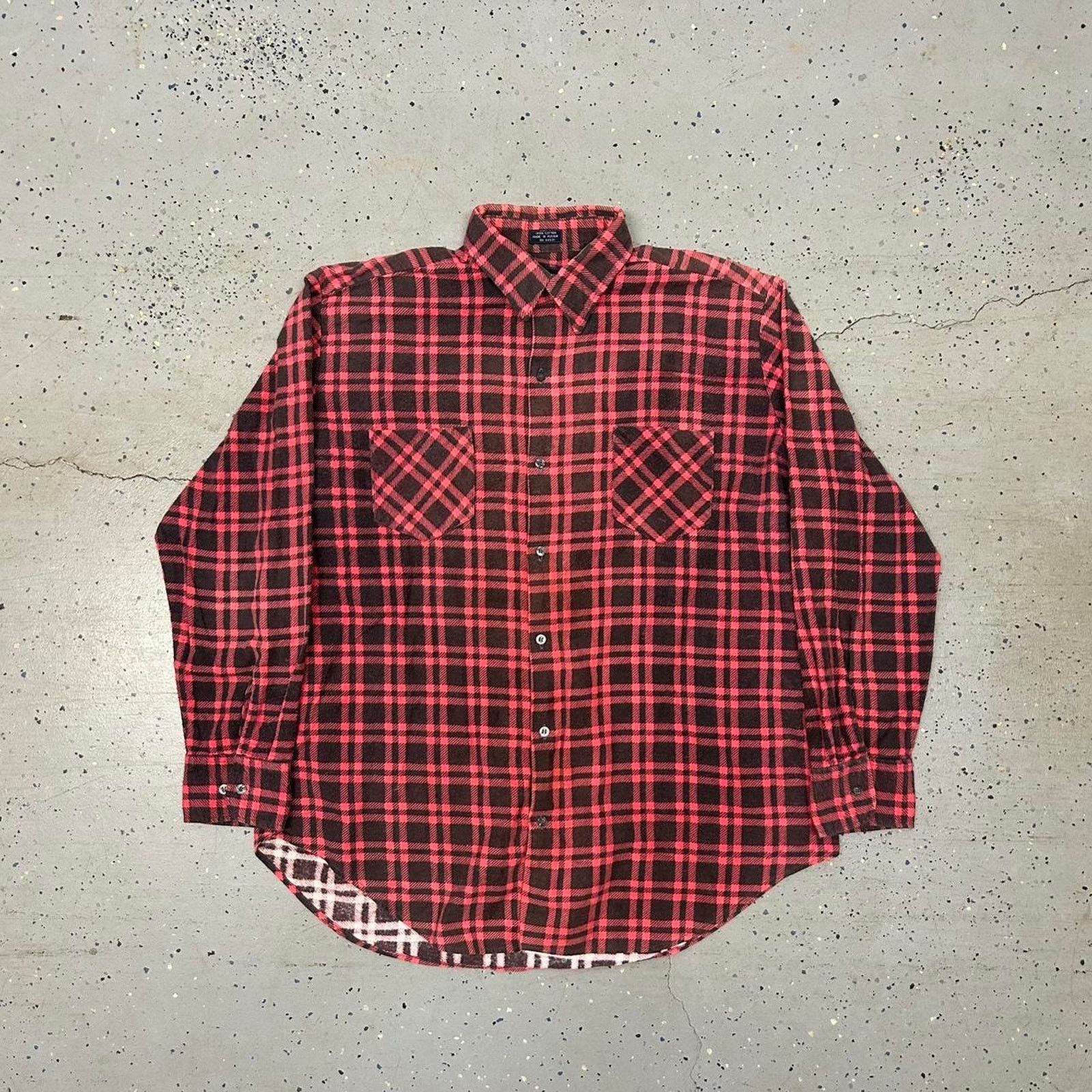 Other 80s vintage Big Yank red and black flannel shirt Size US XL / EU 56 / 4 - 1 Thumbnail