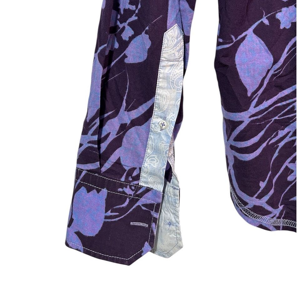 Georg Roth Size L | GEORG ROTH Men's Button Front Abstract Floral Shirt Size US L / EU 52-54 / 3 - 6 Thumbnail