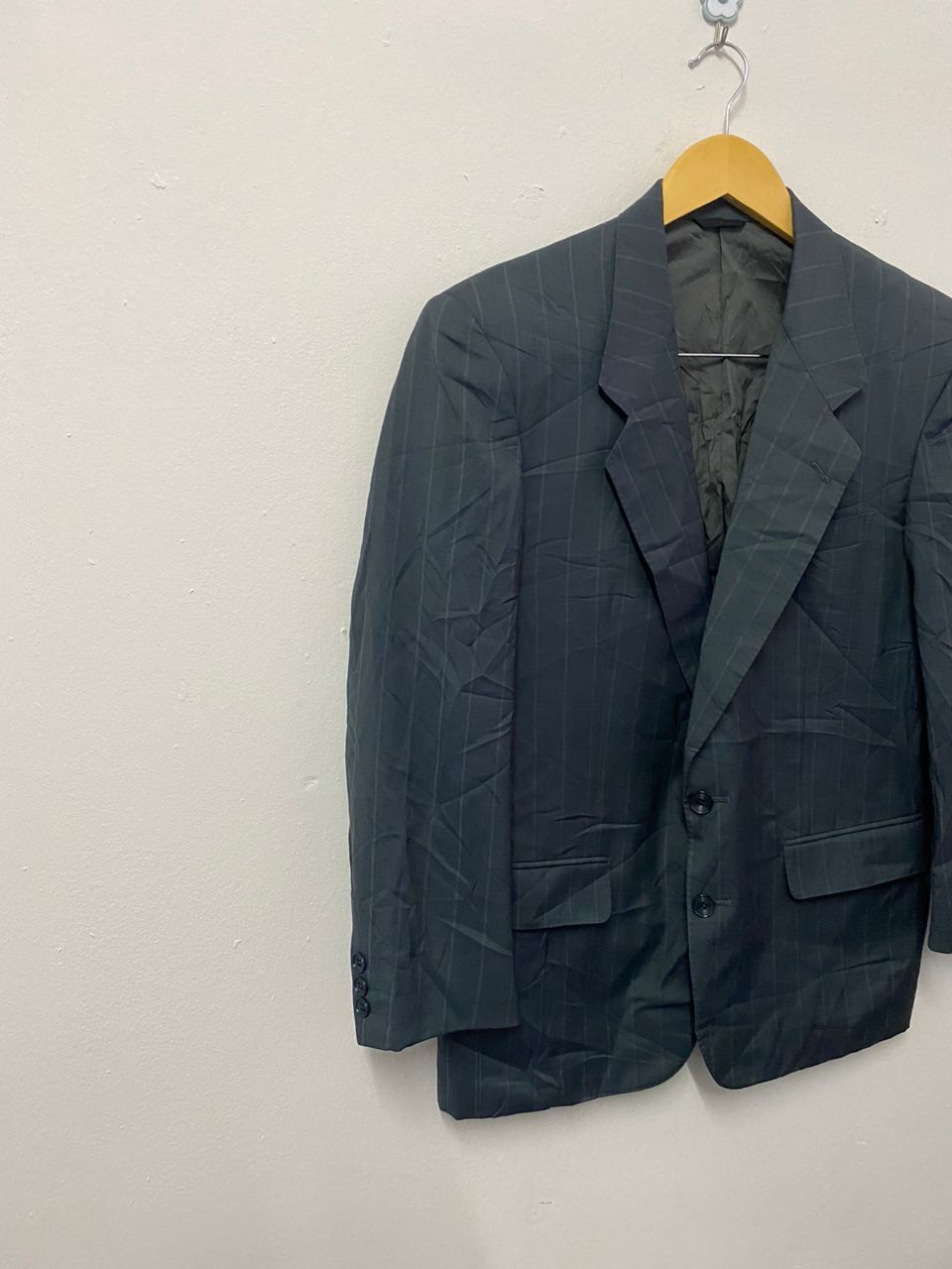 Balenciaga Vintage Balenciaga Wool Blazer Coat Size 38R - 4 Thumbnail