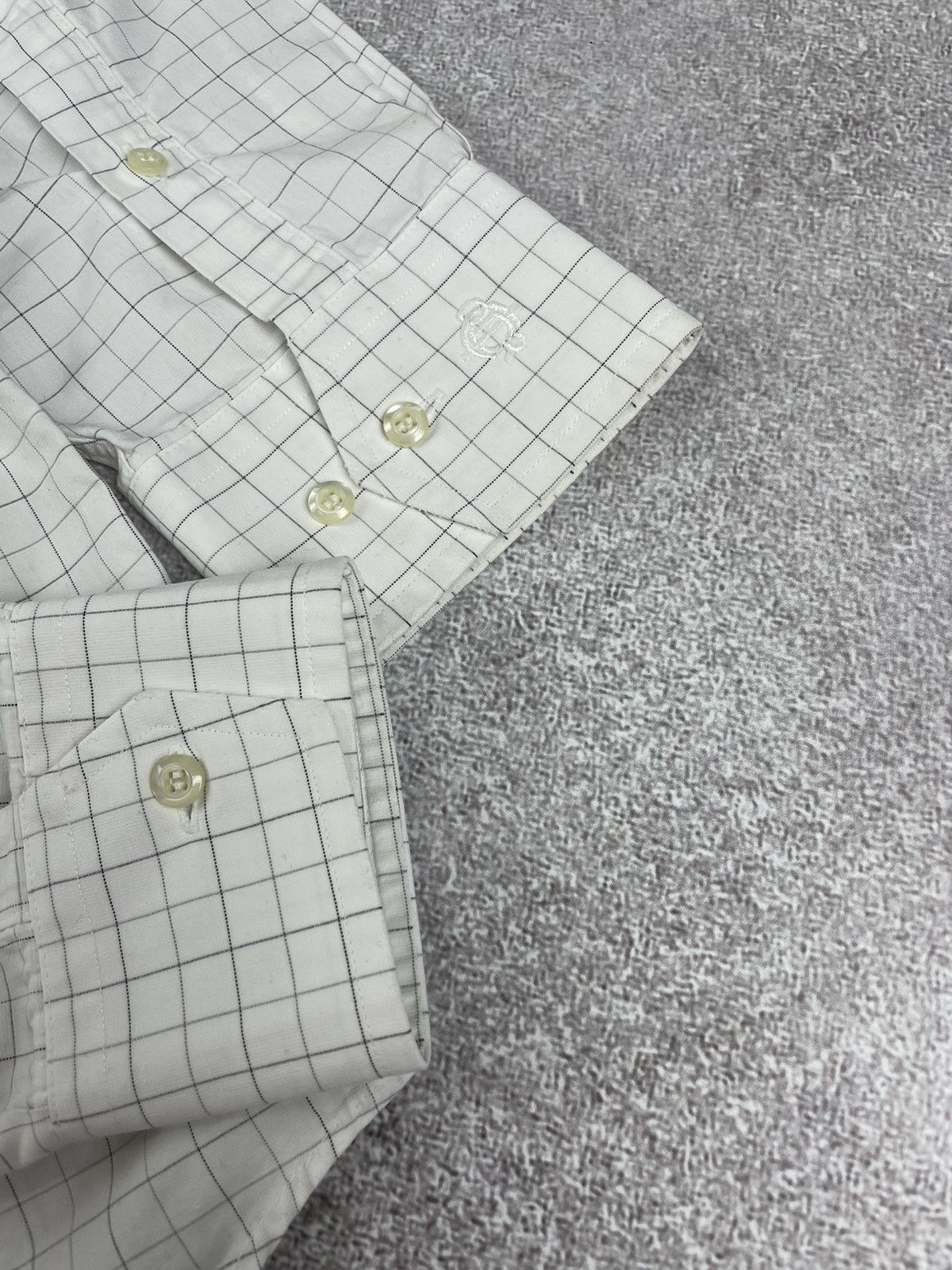 Christian Dior Monsieur × Dior Vintage Christian Dior Pur Cotton Shirt Size US XL / EU 56 / 4 - 12 Thumbnail