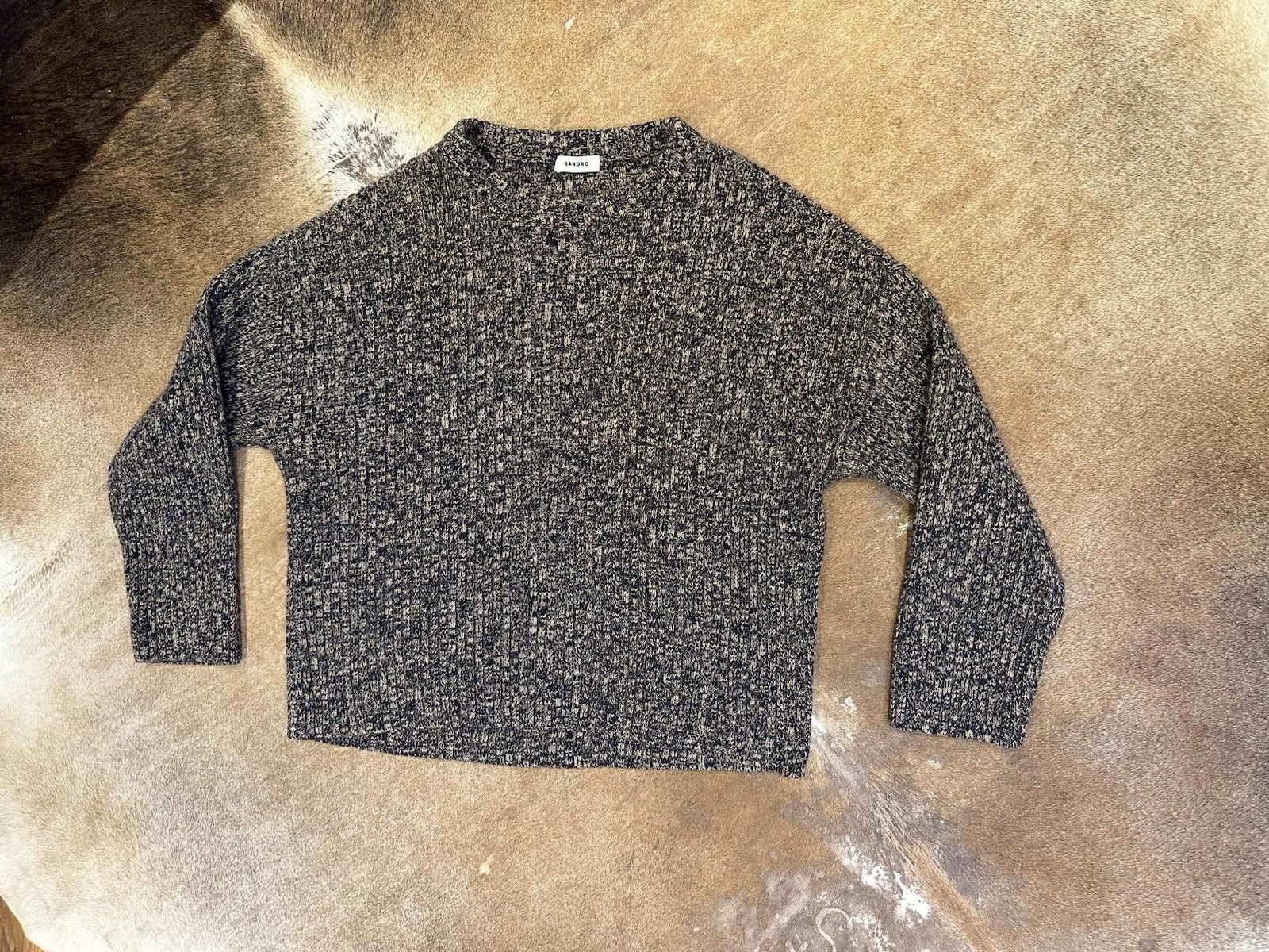 Sandro Sandro Sweater Melange Size US M / EU 48-50 / 2 - 3 Thumbnail