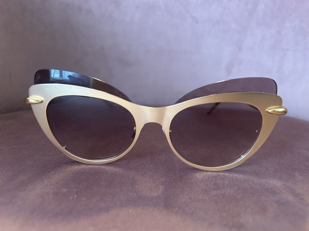 Pomellato Gold Sunglasses Size ONE SIZE - 1 Thumbnail