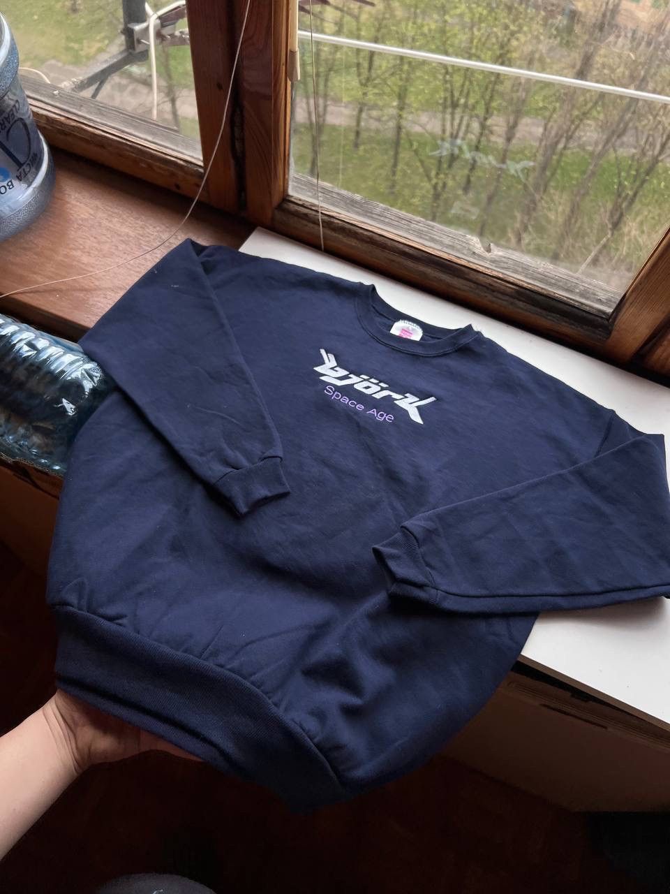 Band Tees VTG 90S Bjork Space Age Tour Vintage Sweatshirt Woman’s L Size L / US 10 / IT 46 - 6 Thumbnail