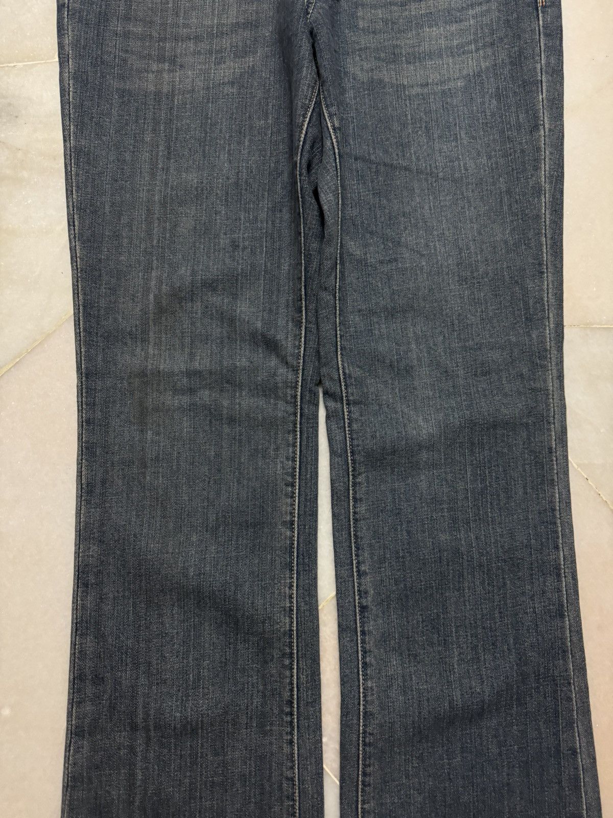 Tornado Mart 💥SLIM FLARED💥JAPANESE THE FLIRT BLUE JEANS SLIM BOOTCUT Size US 32 / EU 48 - 6 Thumbnail