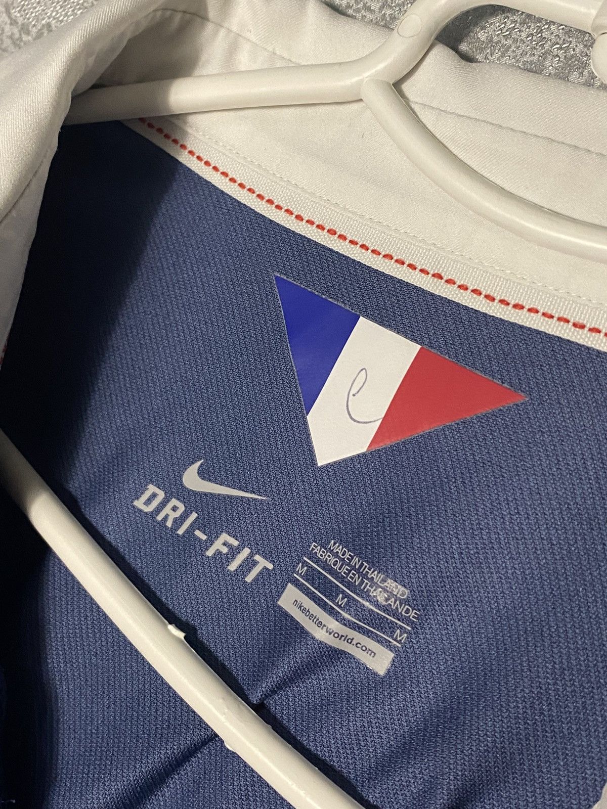 Nike 2014/15 Nike France Soccer Jersey Football National Team Kit Size US M / EU 48-50 / 2 - 4 Thumbnail