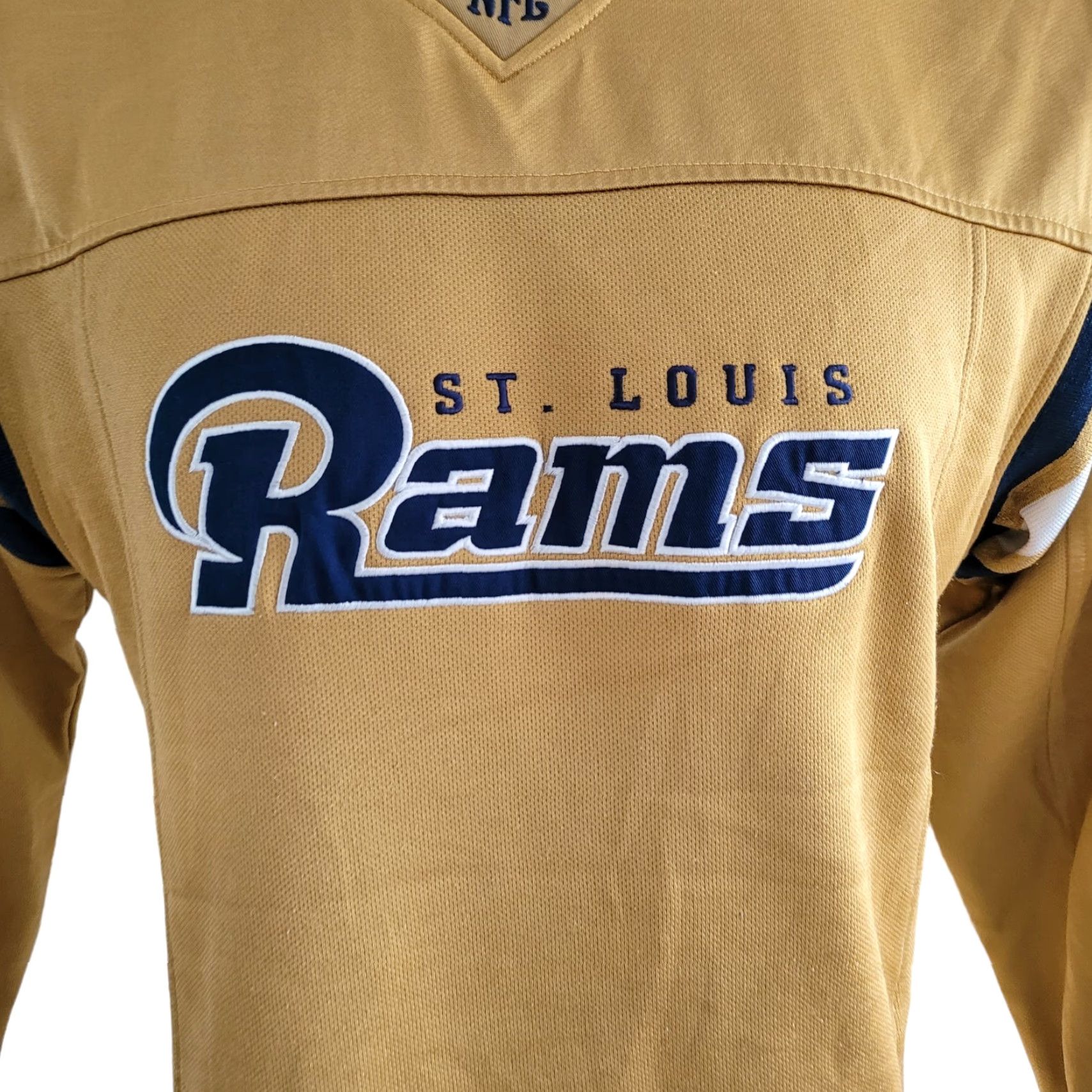 NFL VINTAGE St. Louis Rams Sweatshirt NFL M Shirt Mens Brown 29In Pit 22In 29 Inches 1990s Size US M / EU 48-50 / 2 - 2 Thumbnail