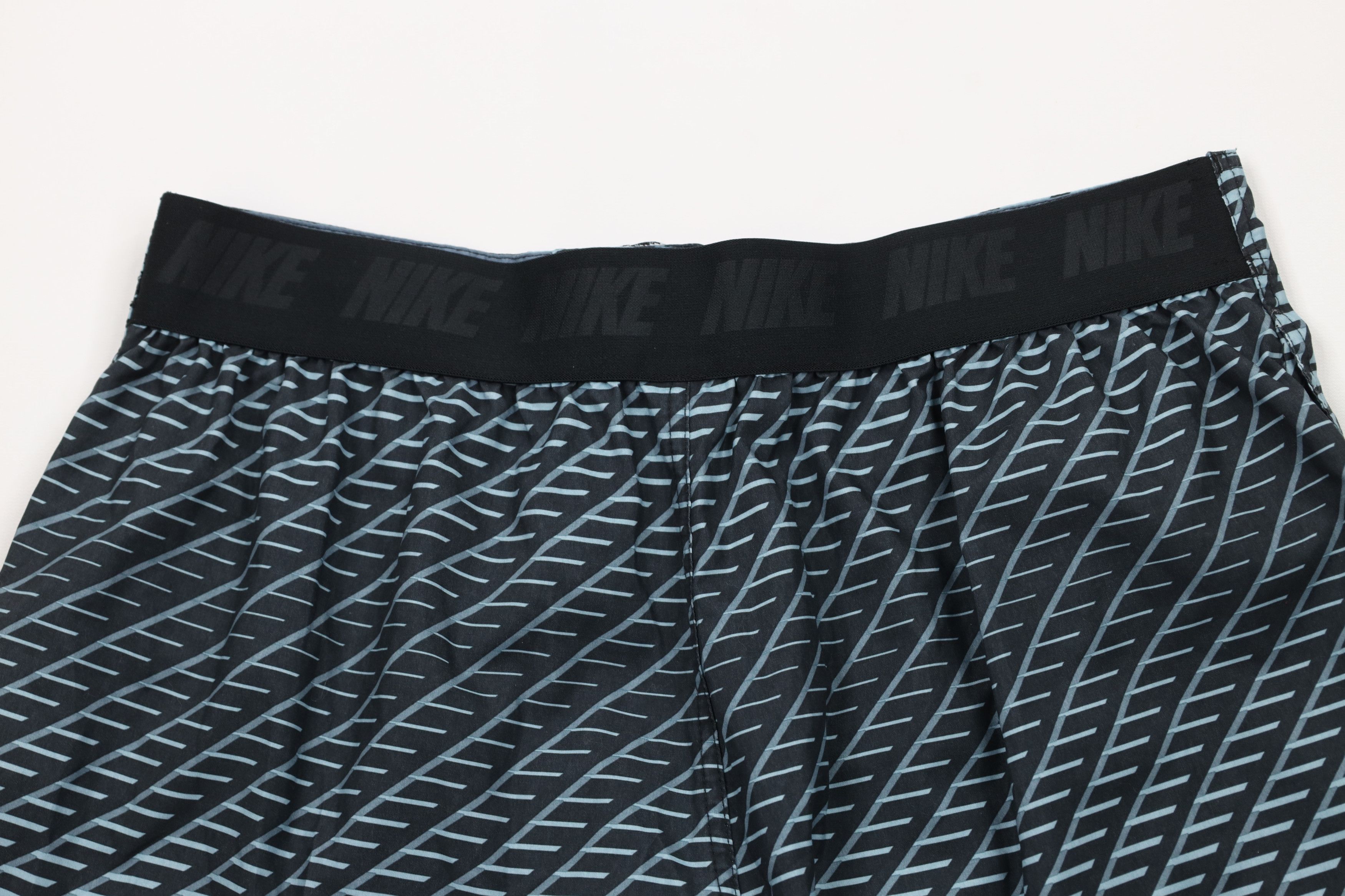 Nike × Vintage Vintage Y2K Nike Swim Mini Swoosh Geometric Board Shorts Size US 34 / EU 50 - 11 Thumbnail