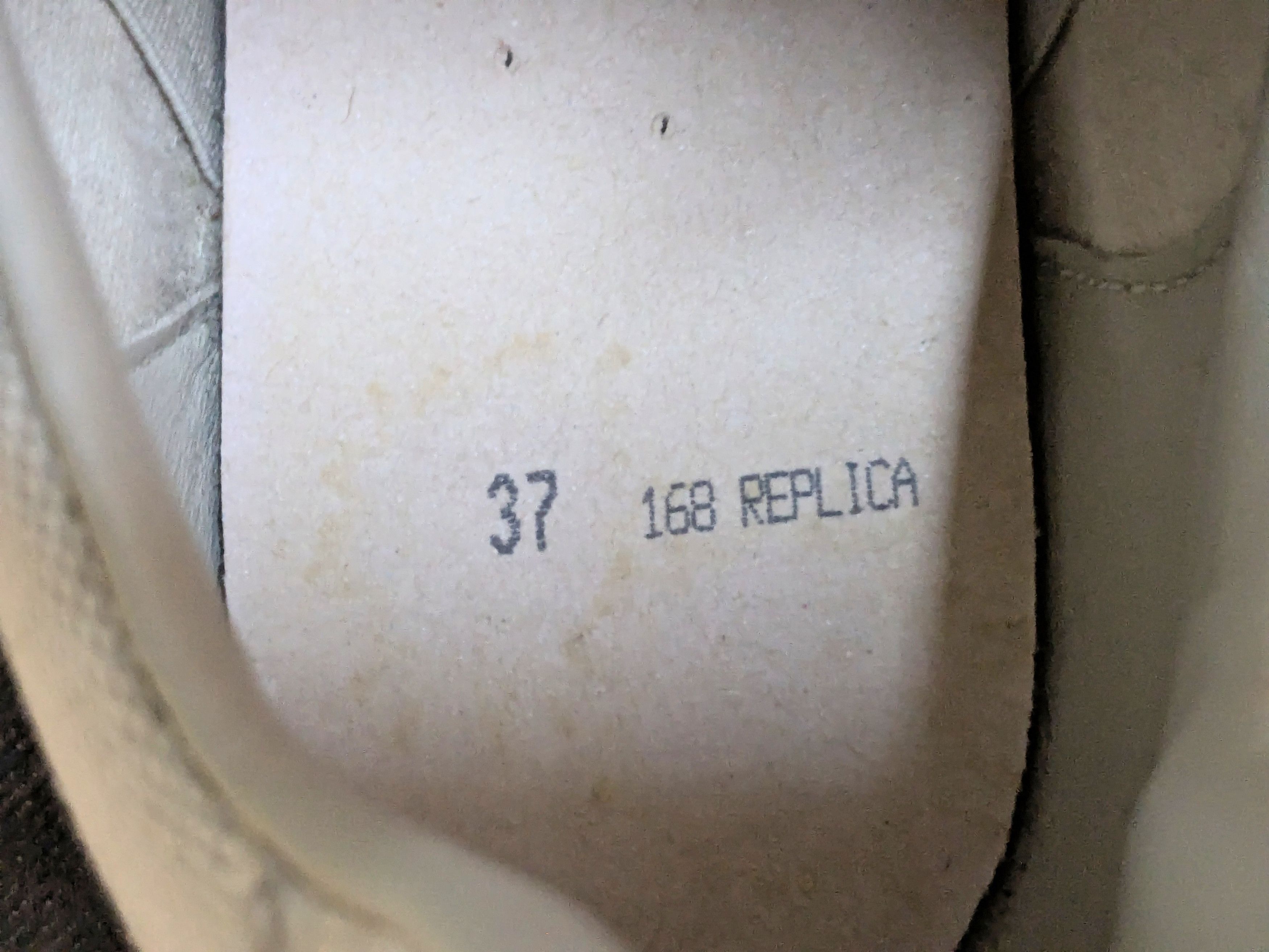Jewelry Maison Margiela Replica GAT Beige Canvas Low 37 7 Size US 7 / IT 37 - 9 Thumbnail