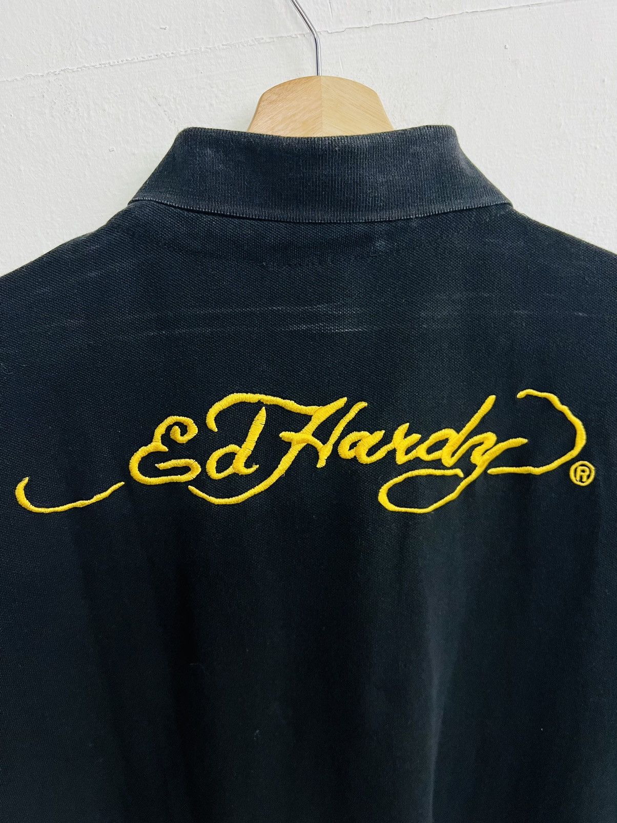 Christian Audigier Ed Hardy Tiger Embroidery Polo by Christian Audigier Size US L / EU 52-54 / 3 - 10 Thumbnail