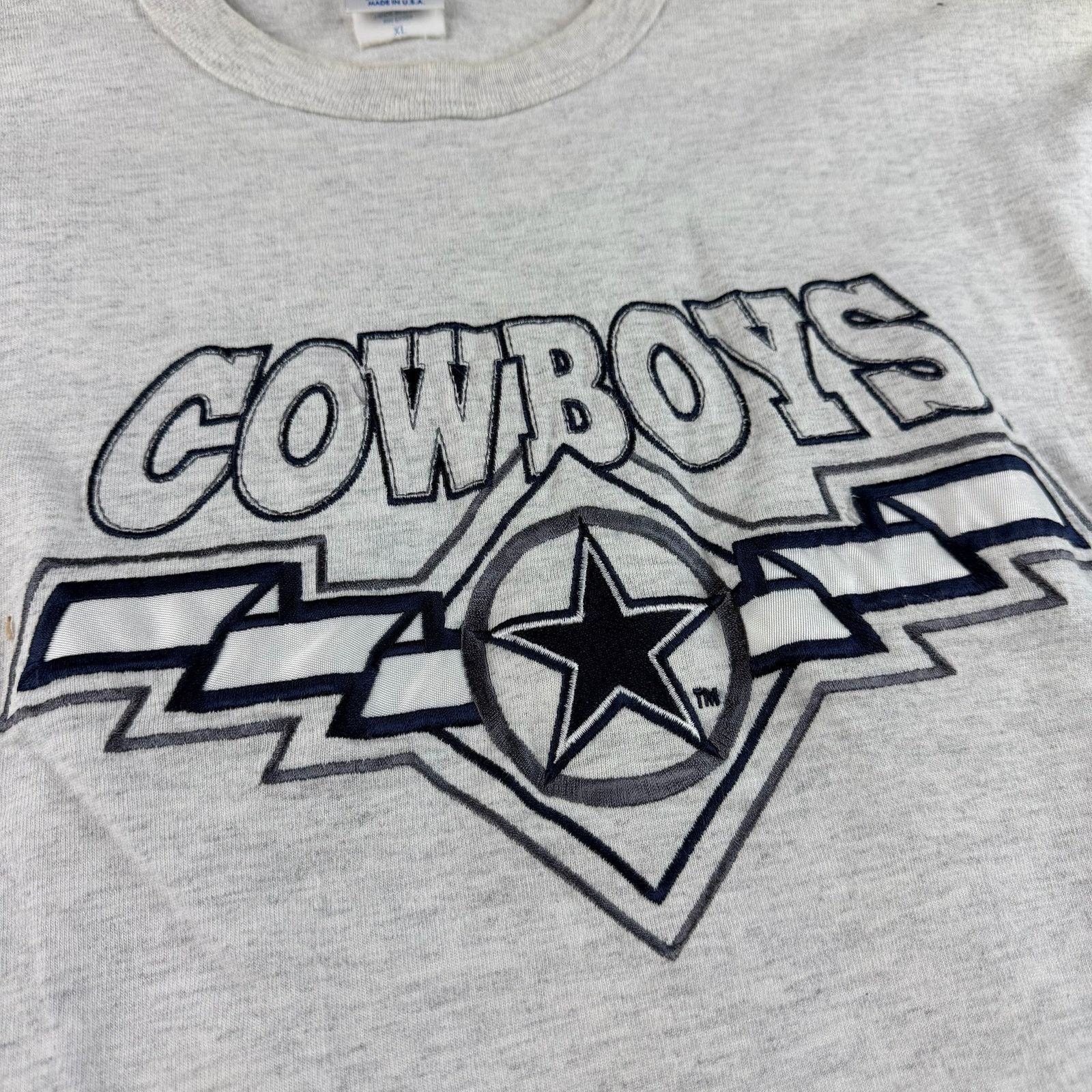Logo 7 Vintage Dallas Cowboys Shirt Size Large Logo 7 Size US L / EU 52-54 / 3 - 3 Thumbnail