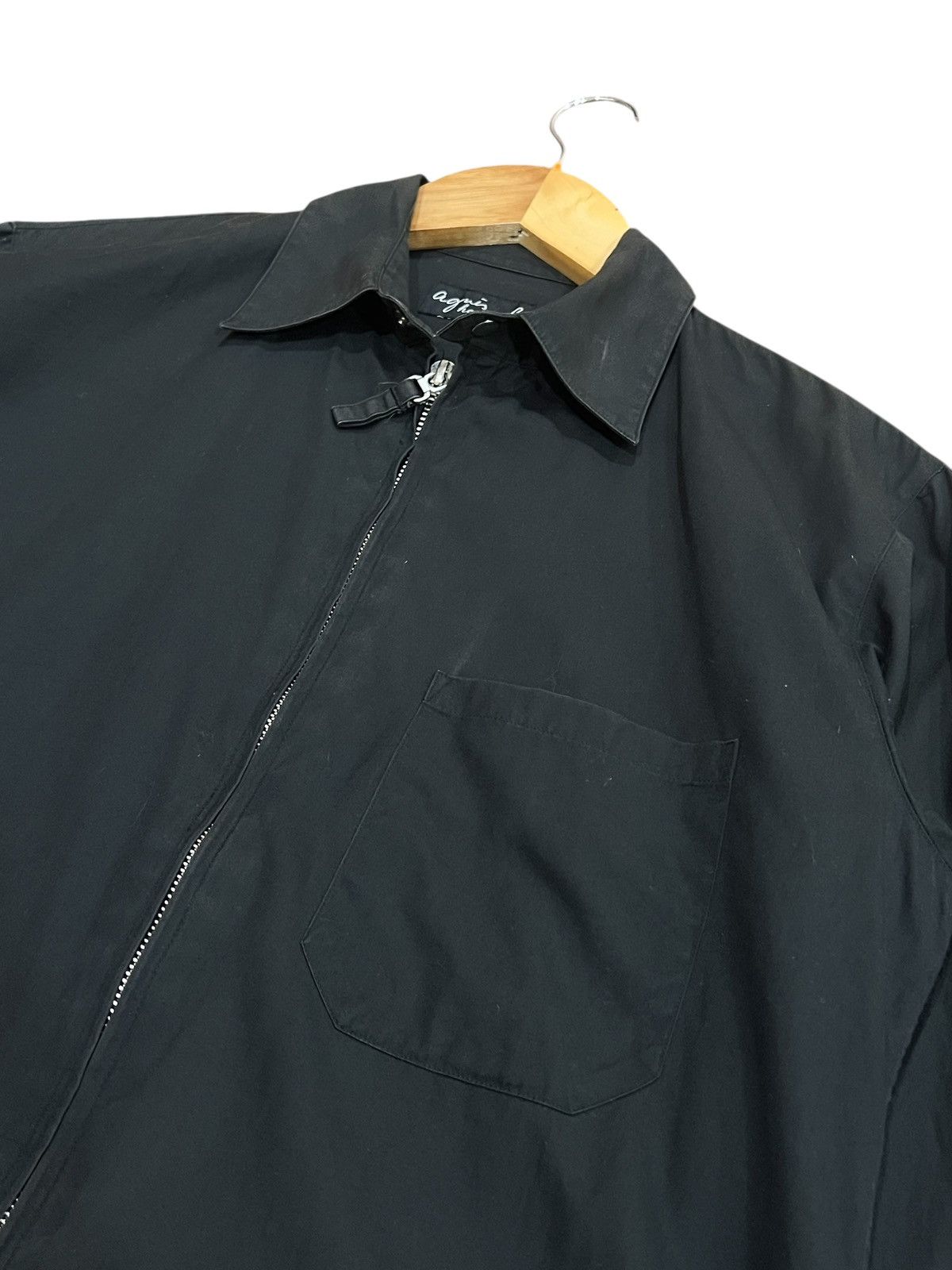 Japanese Brand × Vintage × agnes b. Agnes B Zipper Shirt Size US M / EU 48-50 / 2 - 5 Thumbnail