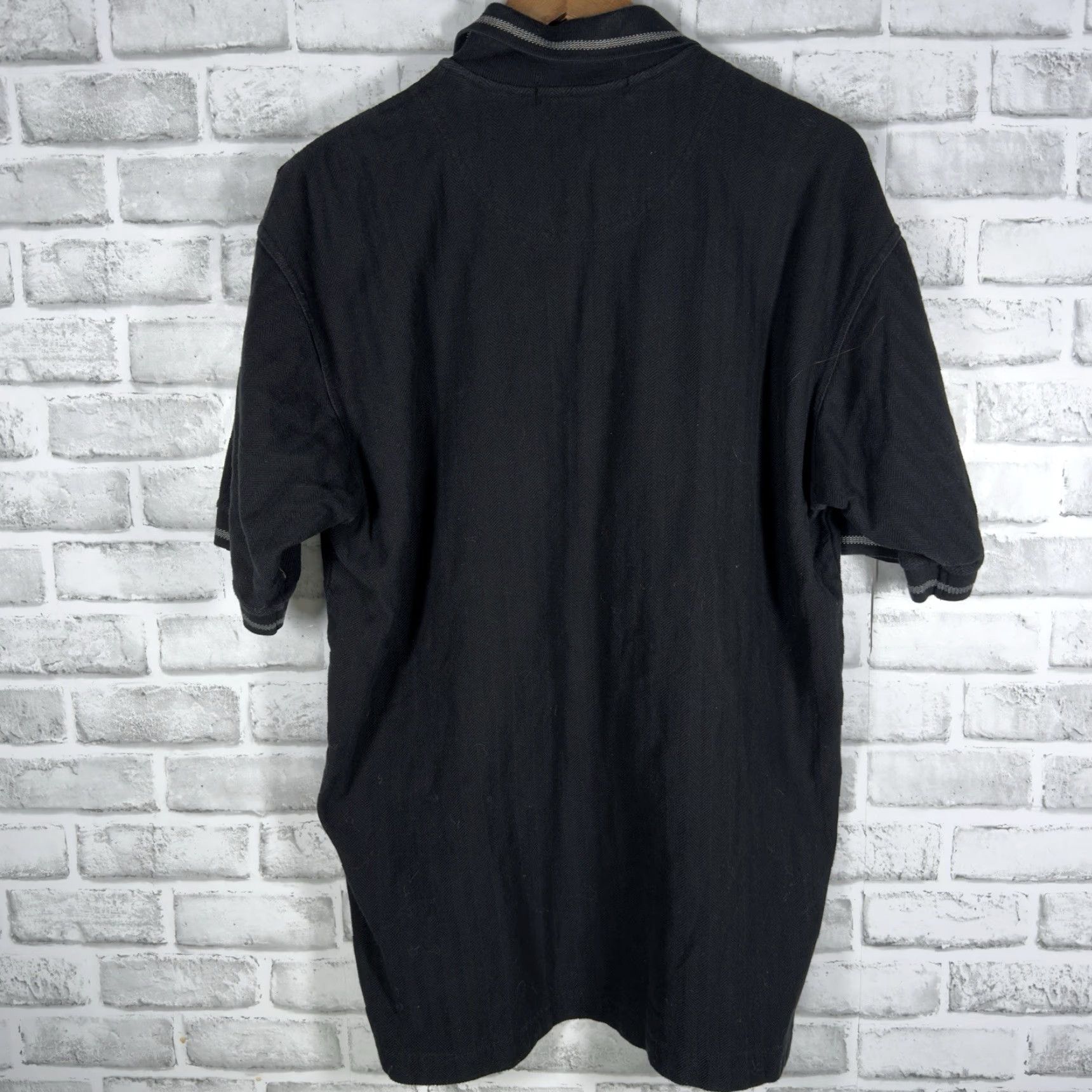 Ford VTG Cobra Ford Motor Company Black 100% Cotton Polo Shirt Mens Size L Size US L / EU 52-54 / 3 - 5 Thumbnail