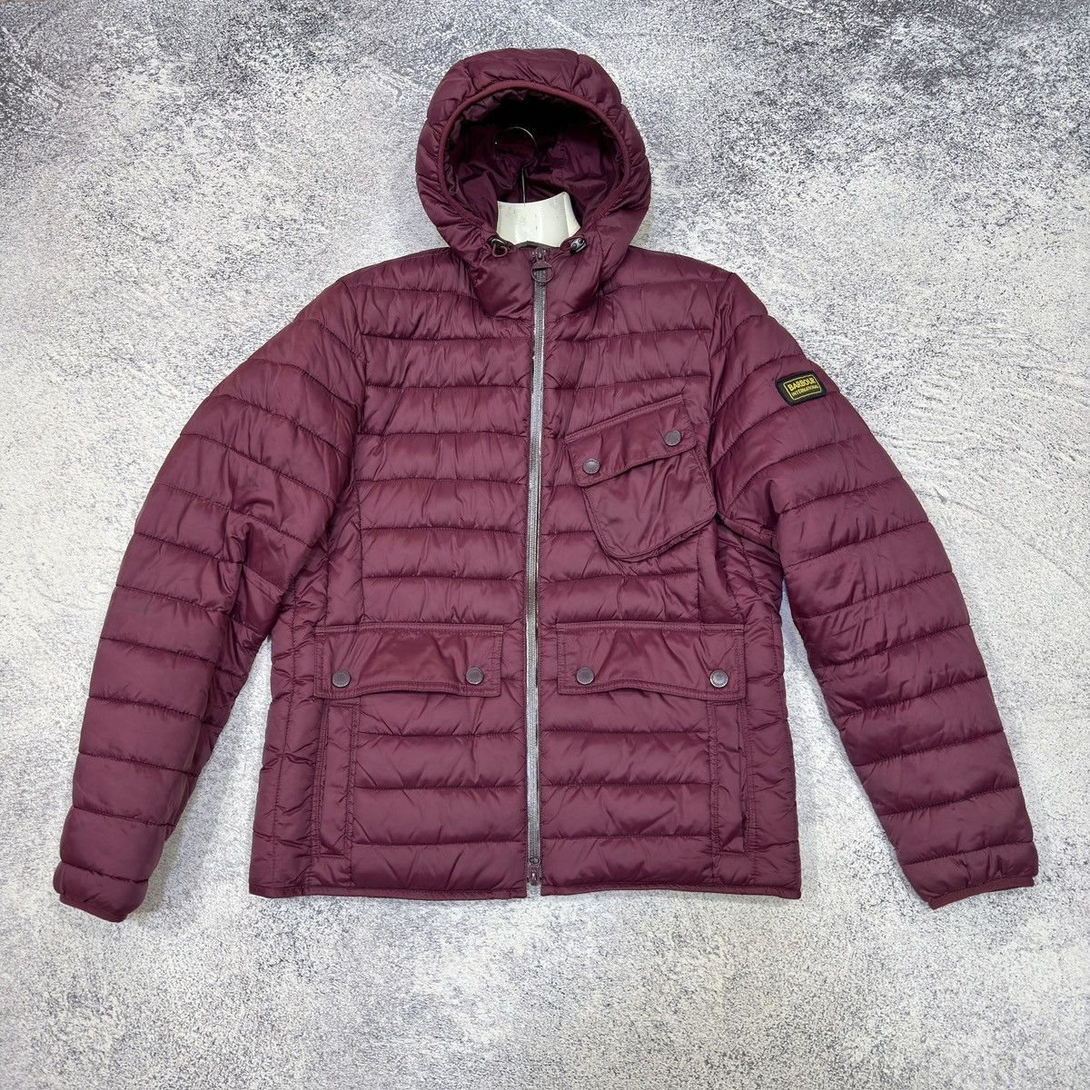 Barbour Barbour International Ouston Hooded Jacket L size Size US L / EU 52-54 / 3 - 1 Thumbnail