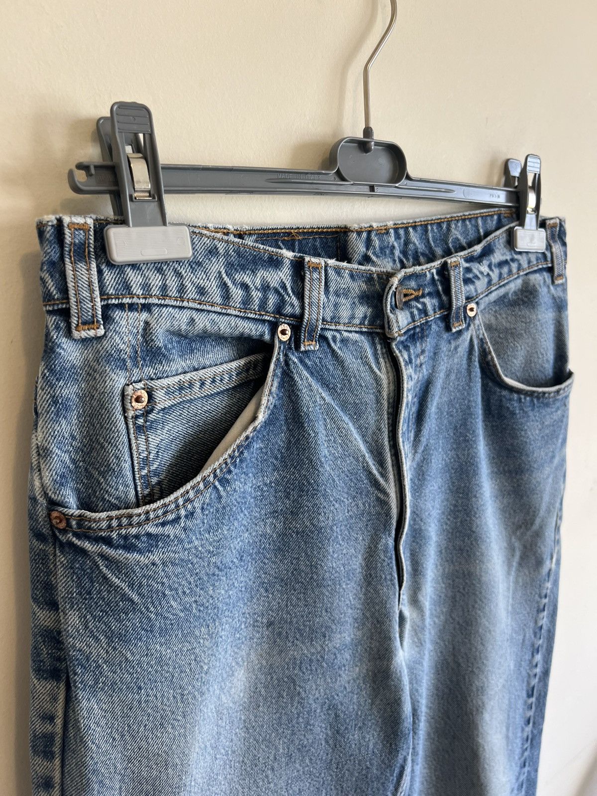 Levi's Orange TAB Vintage 90s Levi's 501 Denim Jeans Matcha Size US 34 / EU 50 - 2 Thumbnail